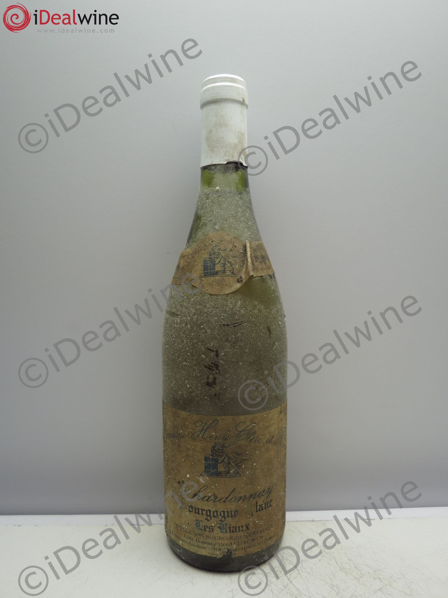 Bourgogne Chardonnay Les Riaux Henri Clerc 1990 - Posten von 6 Flaschen - 0