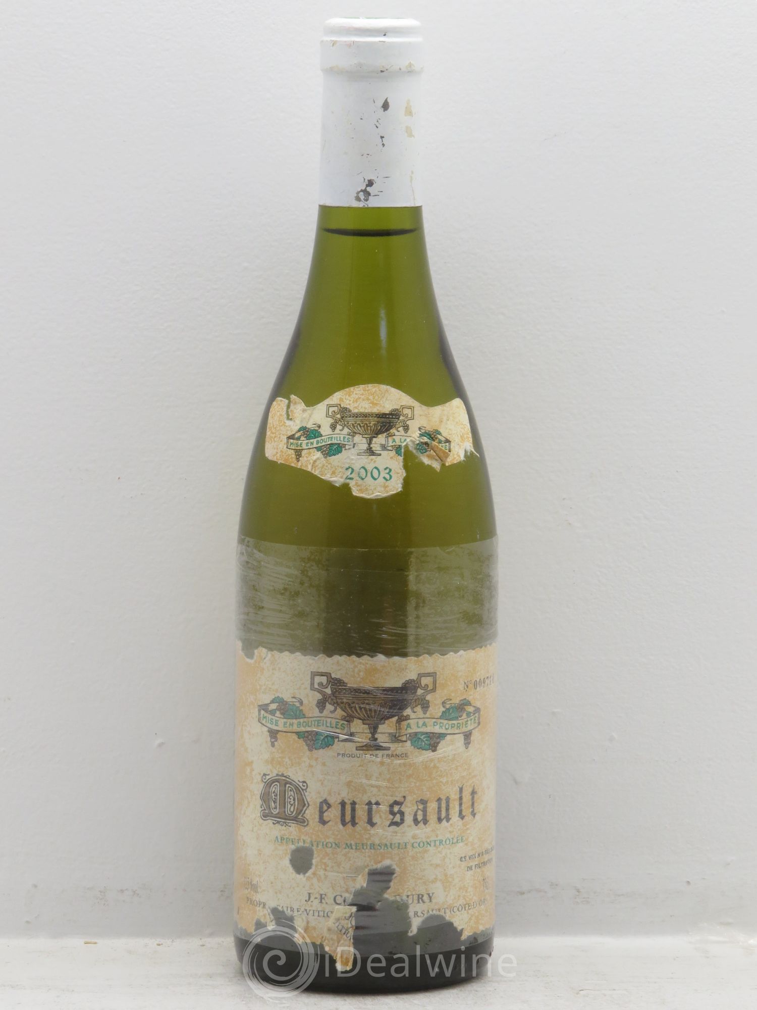 Meursault Coche Dury (Domaine) 2003 - Lot de 1 bouteille - 0