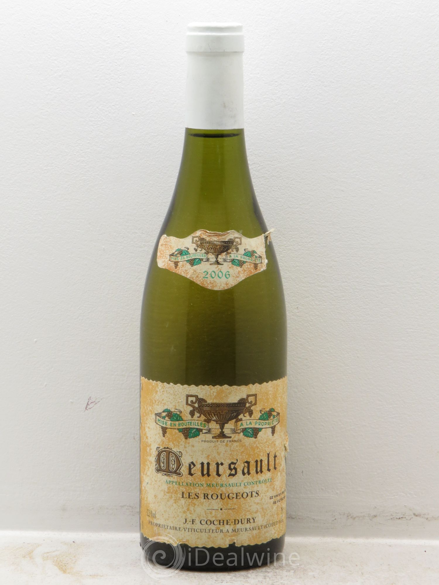 Meursault Les Rougeots Coche Dury (Domaine) 2006 - Lot de 1 bouteille - 0