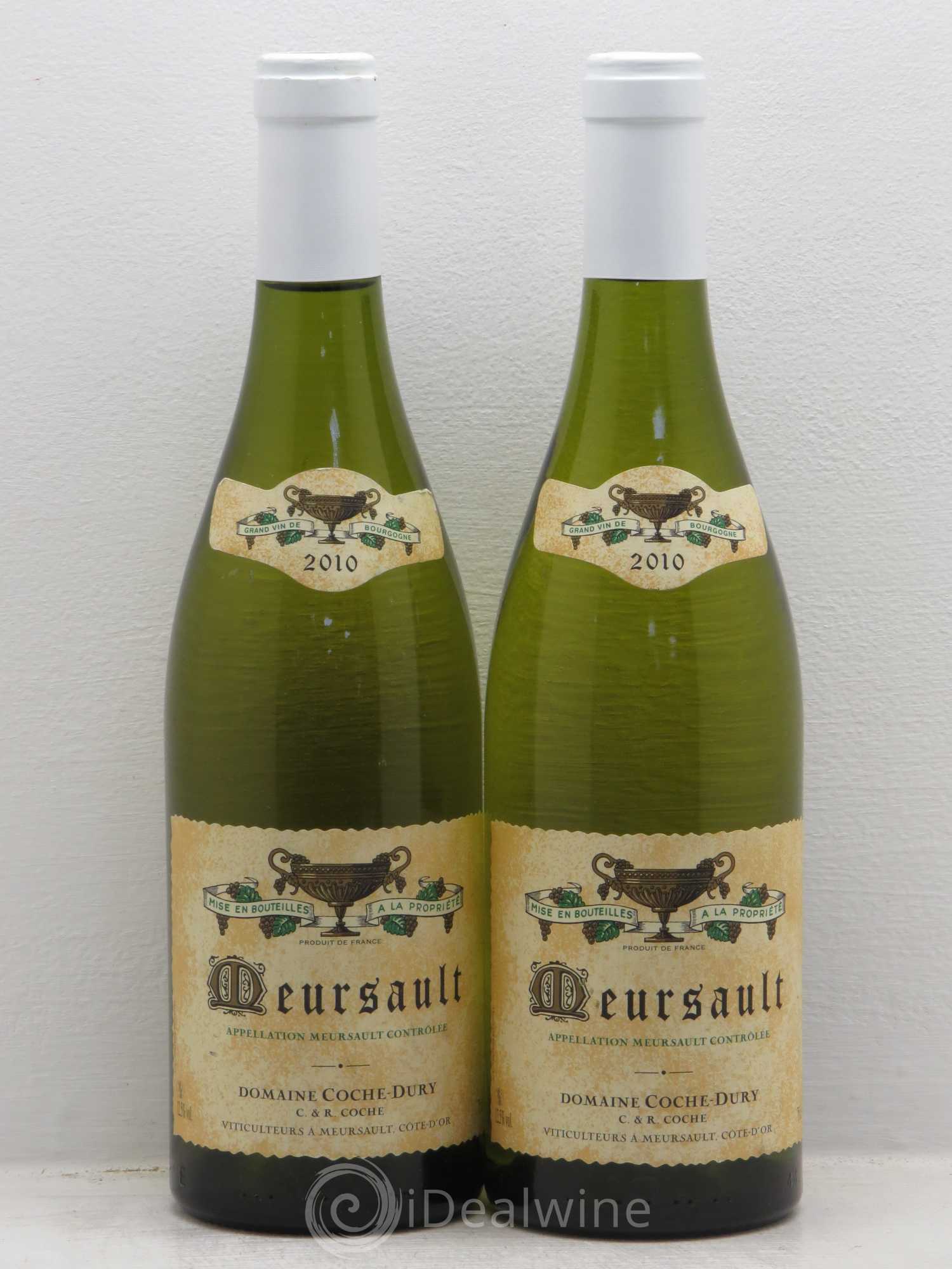 Meursault Coche Dury (Domaine) 2010 - Lot de 2 bouteilles - 0