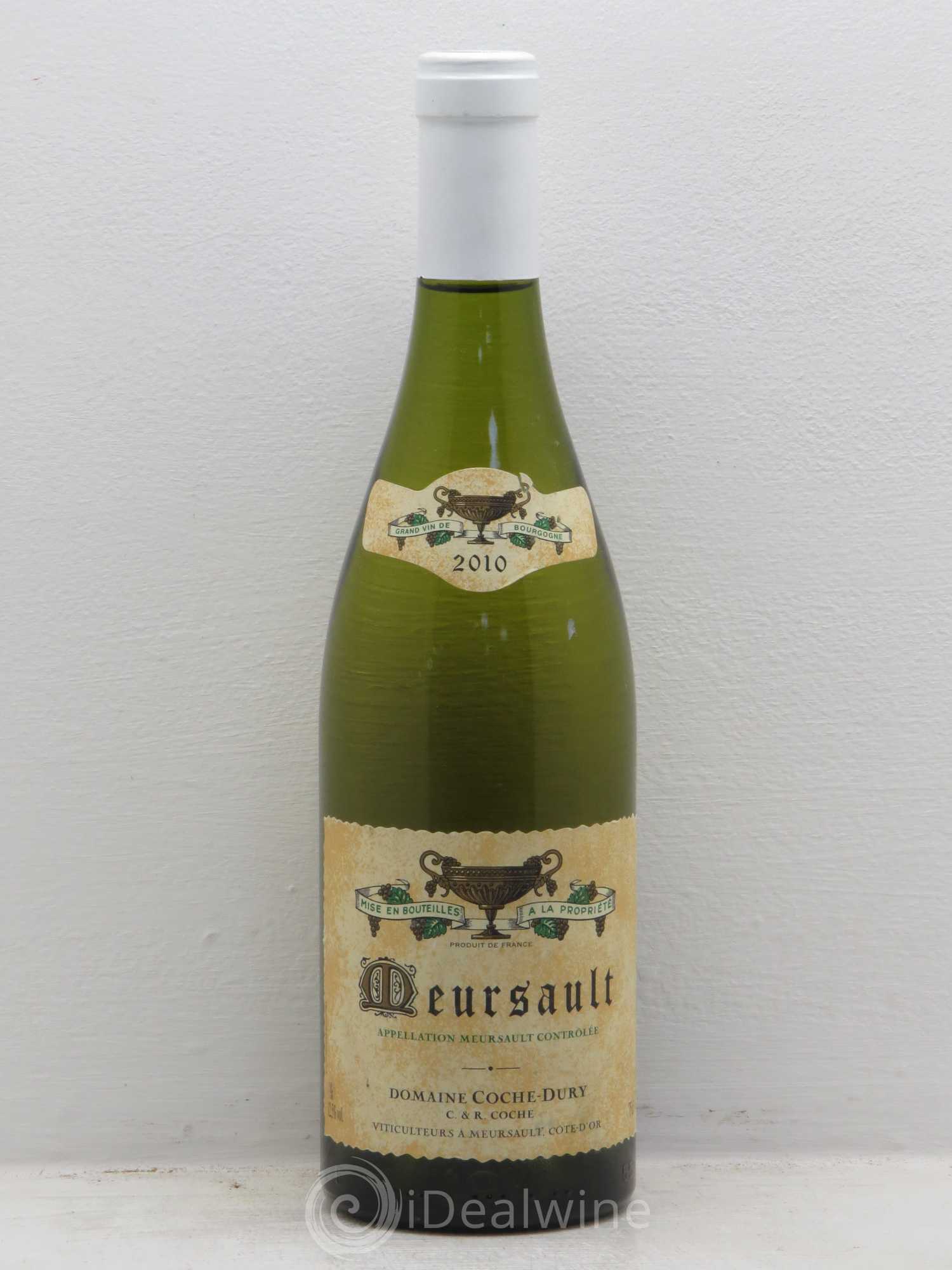 Meursault Coche Dury (Domaine) 2010 - Lot de 1 bouteille - 0