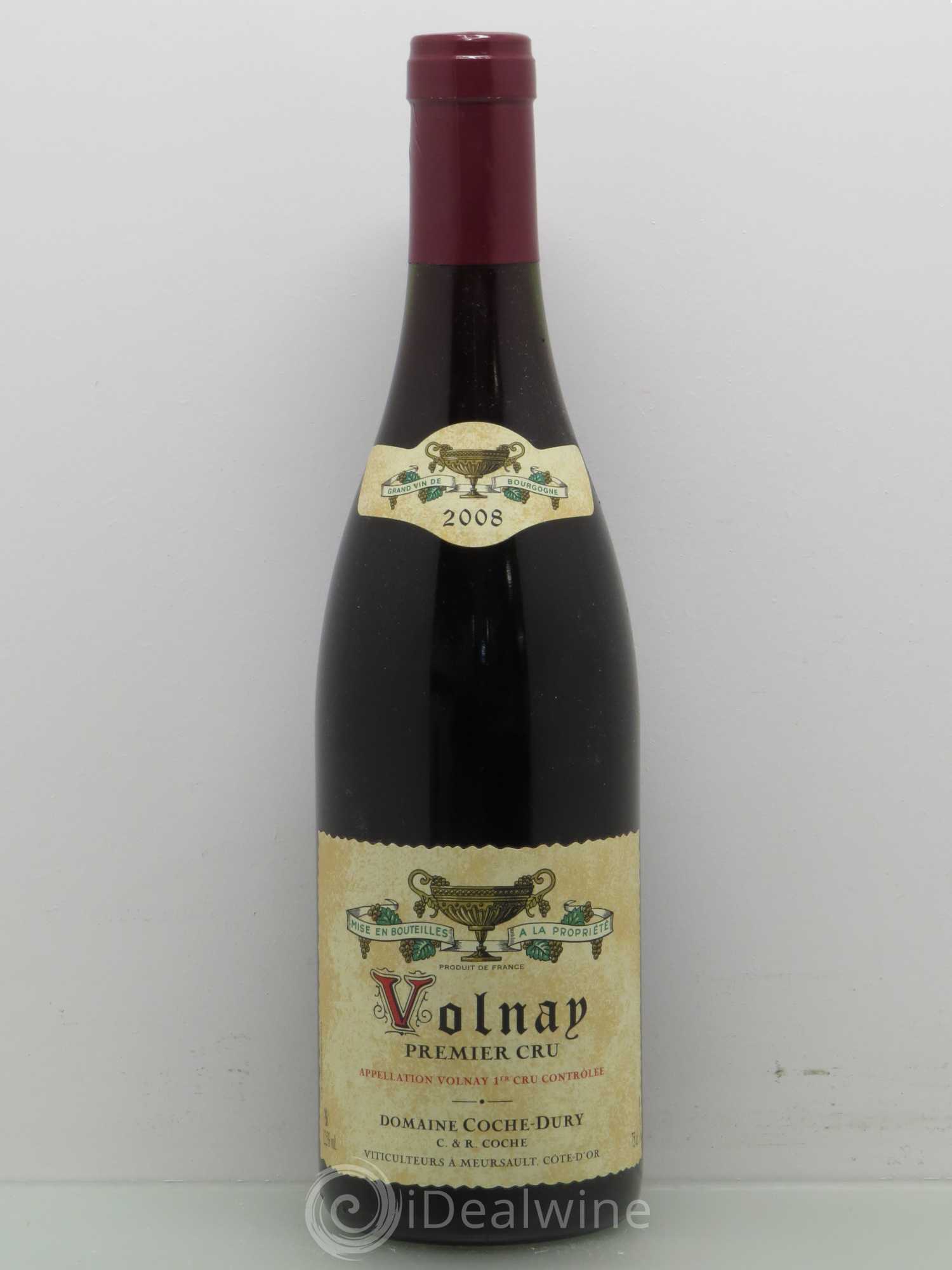 Volnay 1er Cru Coche Dury (Domaine) 2008 - Lot de 1 bouteille - 0