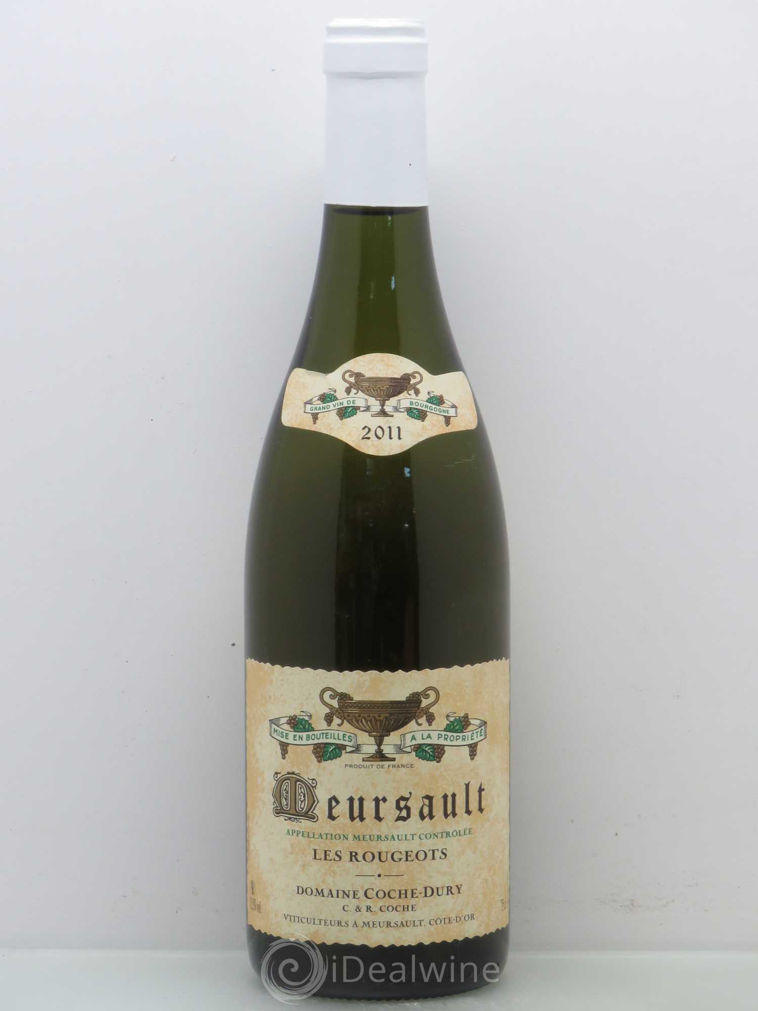 Meursault Les Rougeots Coche Dury (Domaine) 2011 - Lot de 1 bouteille - 0