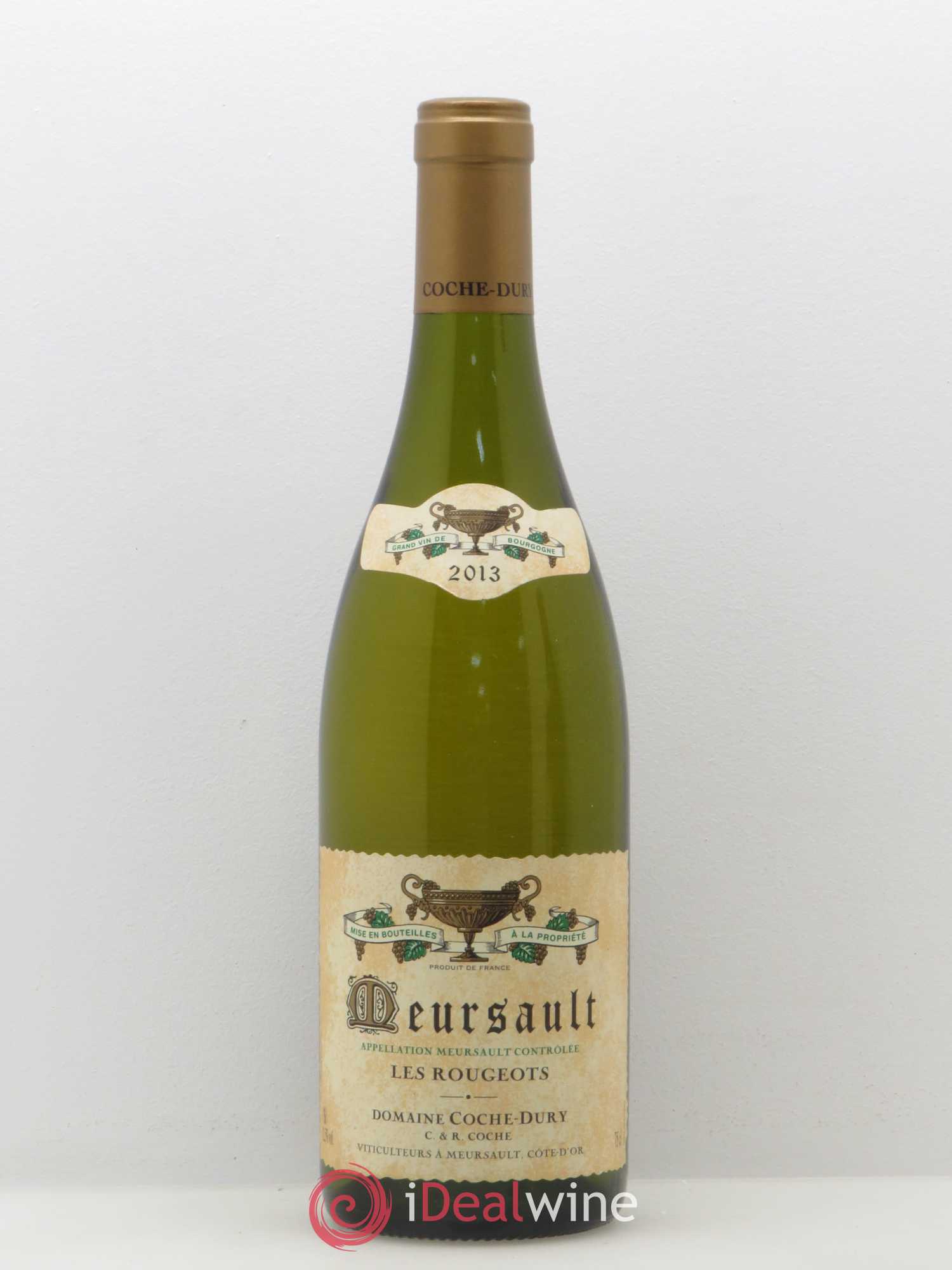 Meursault Les Rougeots Coche Dury (Domaine) 2013 - Lot de 1 bouteille - 0