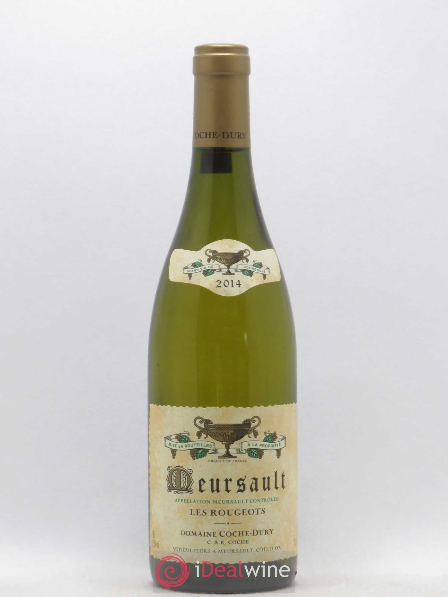 Meursault Les Rougeots Coche Dury (Domaine) 2014 - Lot de 1 bouteille - 0