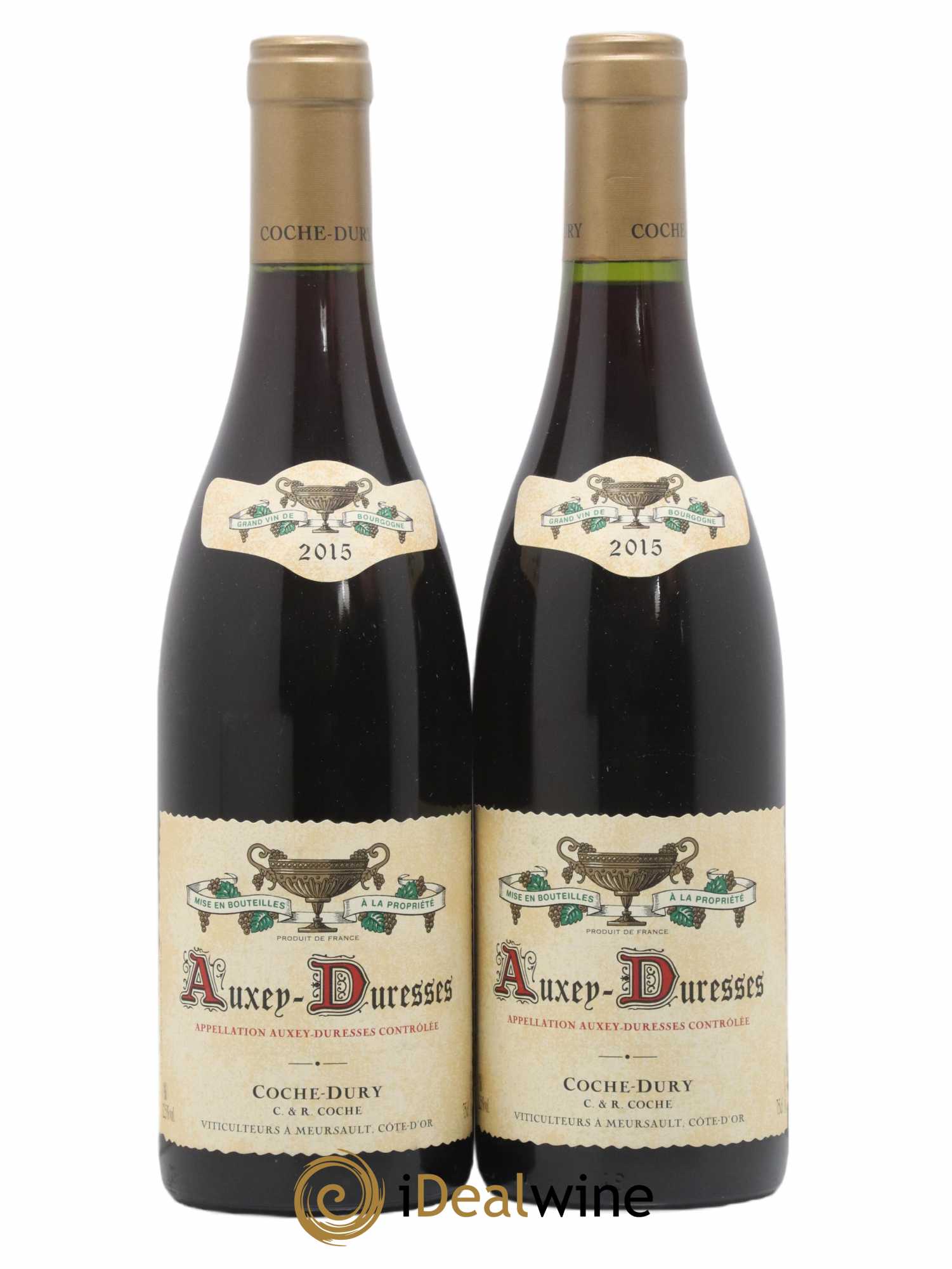 Auxey-Duresses Coche Dury (Domaine) 2015 - Lot de 2 bouteilles - 0