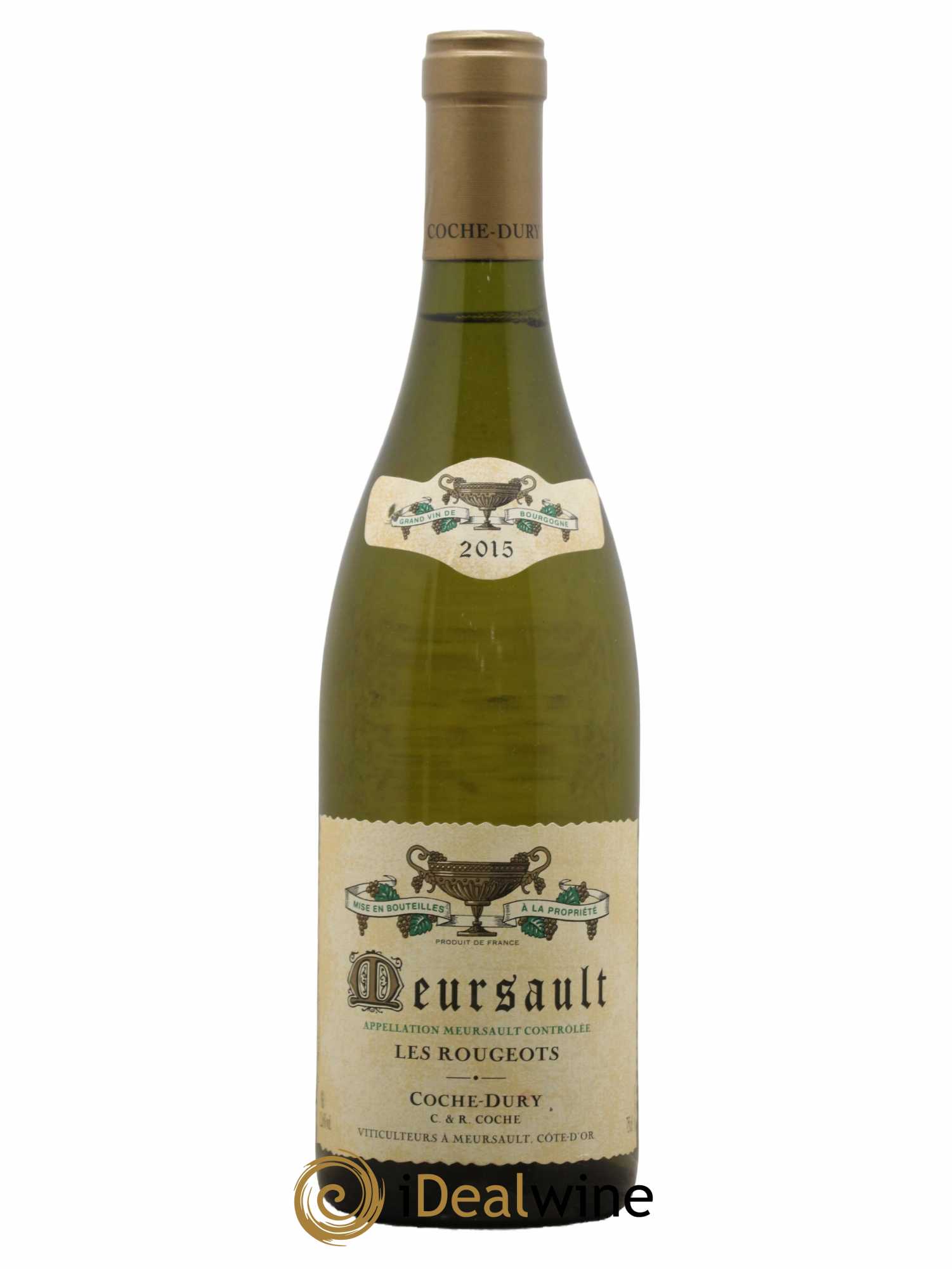 Meursault Les Rougeots Coche Dury (Domaine) 2015 - Lot de 1 bouteille - 0