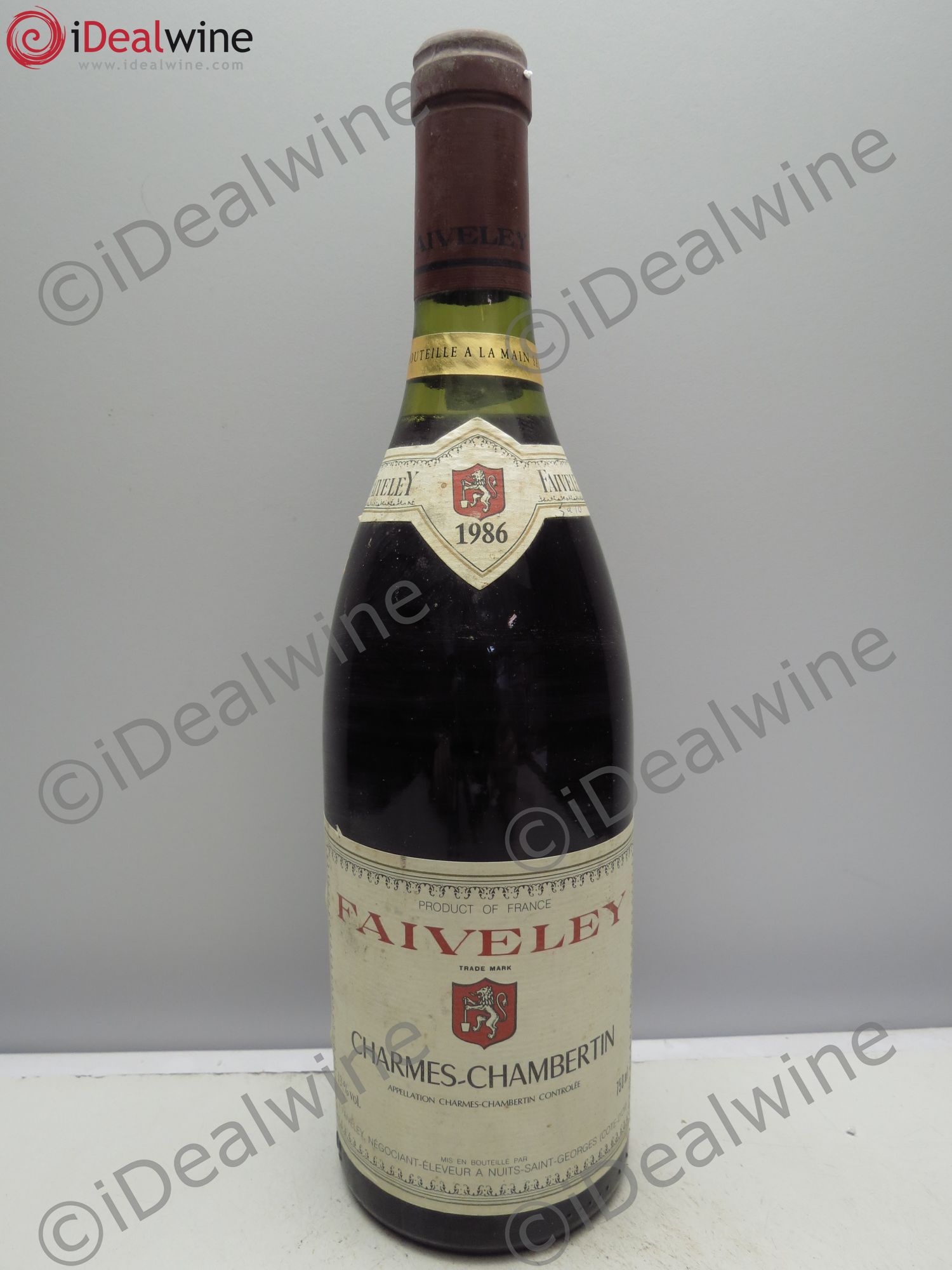 Charmes-Chambertin Grand Cru 1986 - Lot de 1 bouteille - 0