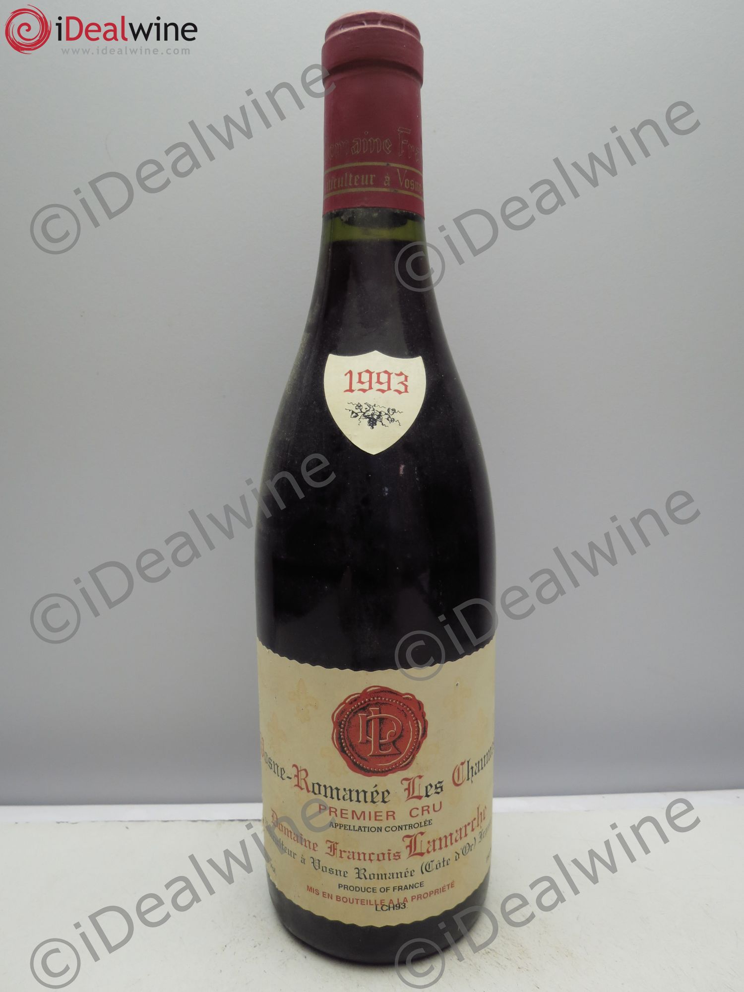 Vosne-Romanée 1er Cru Les Chaumes Lamarche (Domaine) 1993 - Lot de 1 bouteille - 0