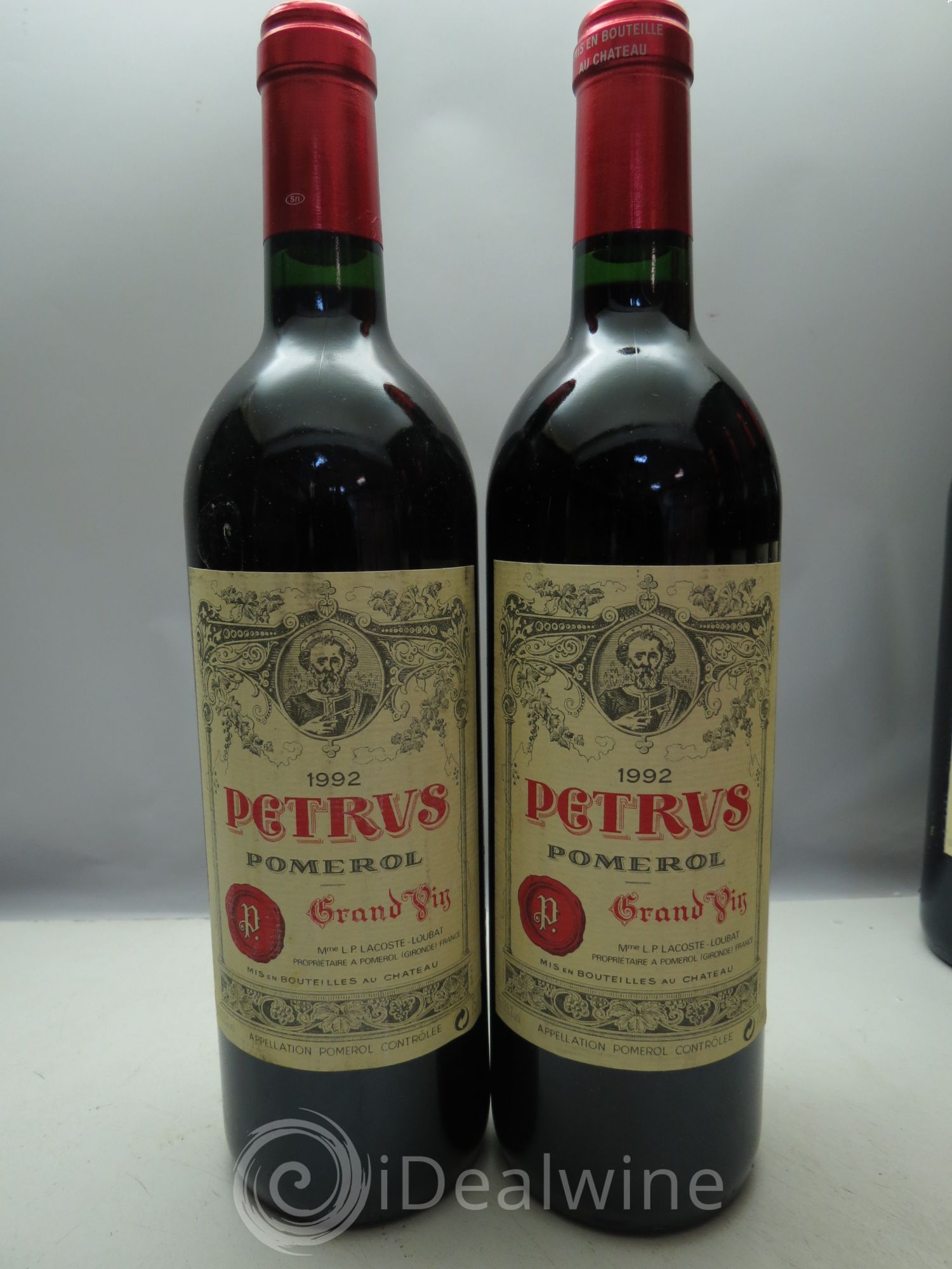 Petrus 1992 - Lot de 6 bouteilles - 0