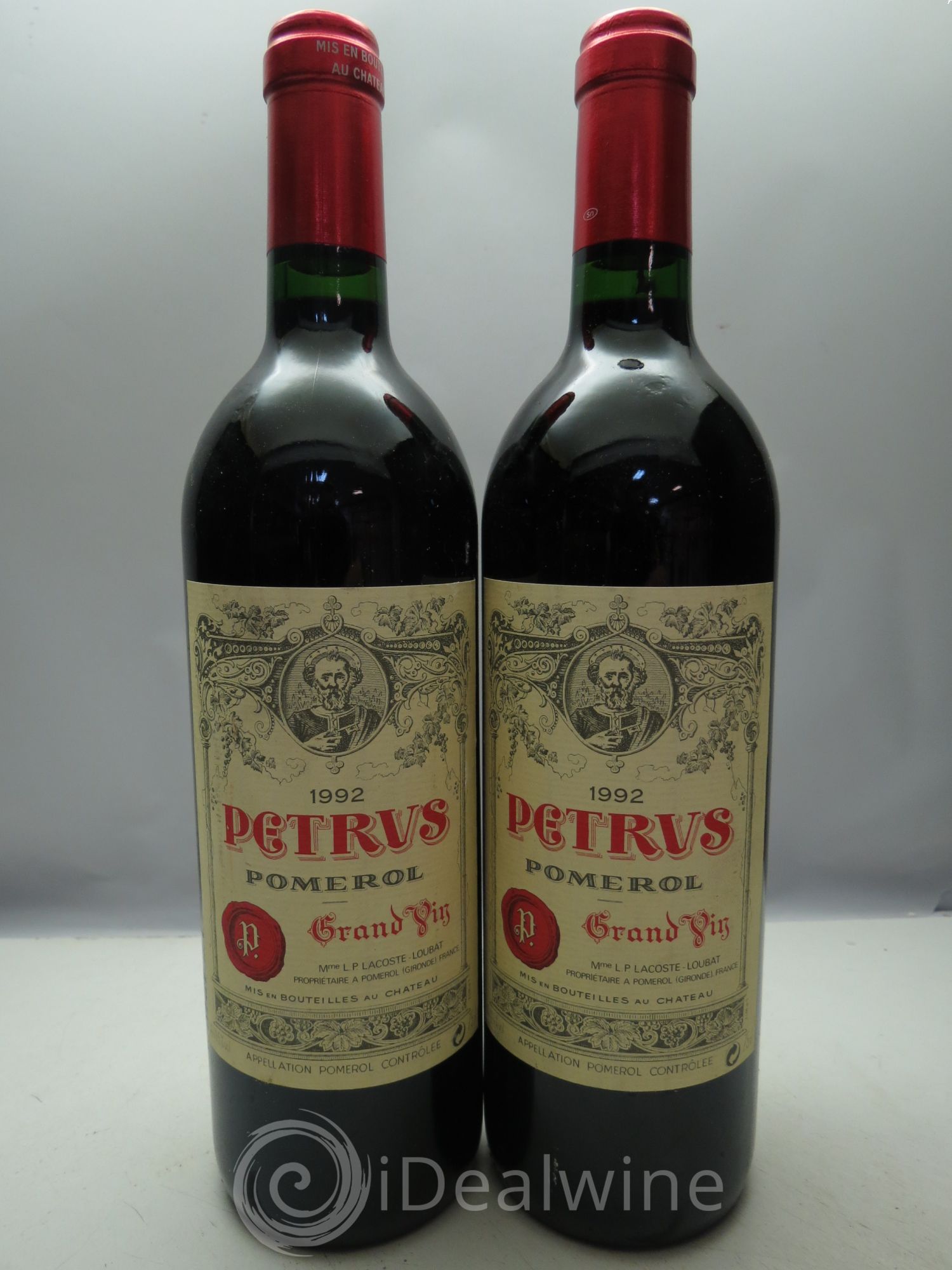 Petrus 1992 - Lot de 6 bouteilles - 2