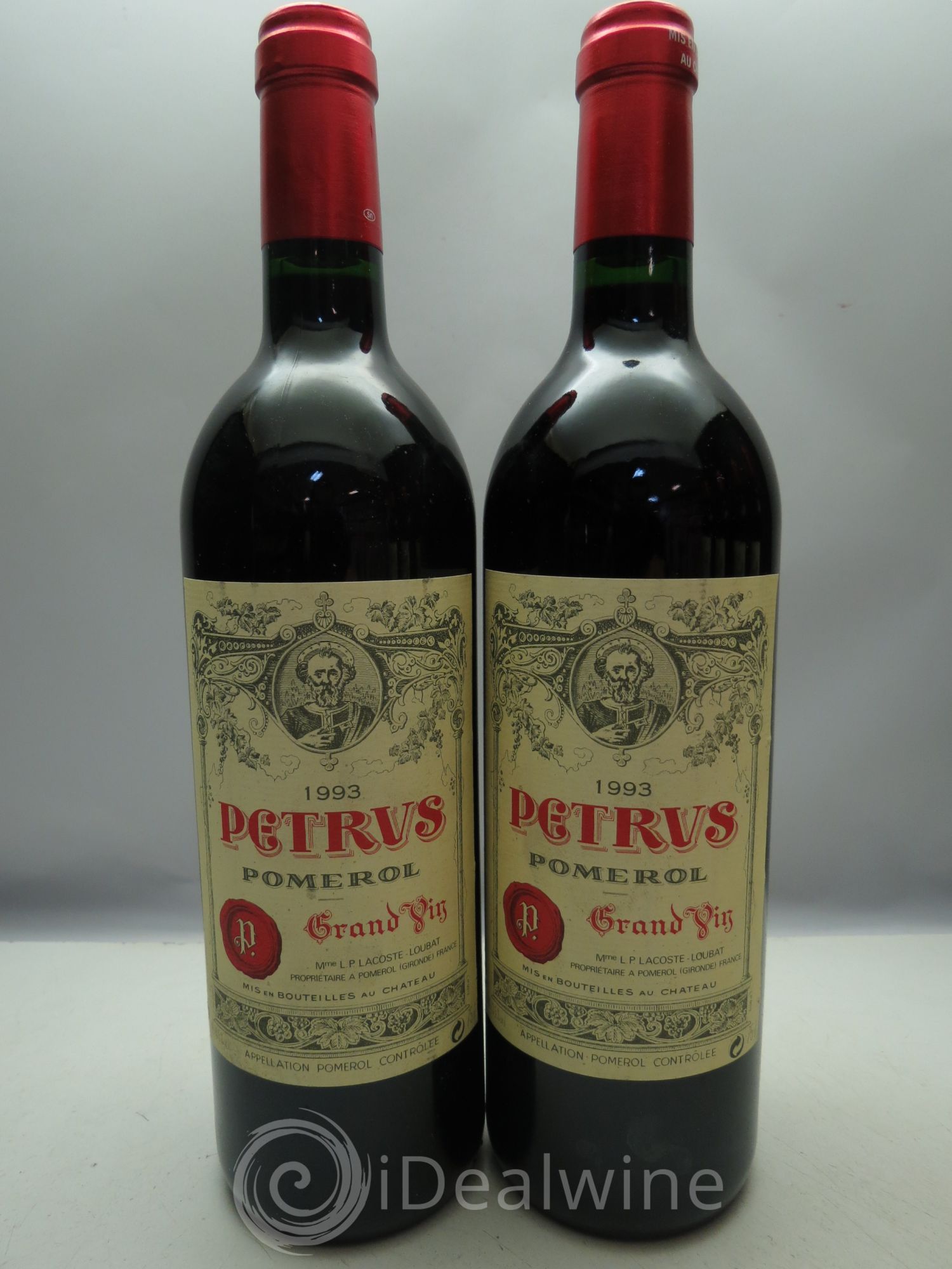 Petrus 1993 - Lot de 6 bouteilles - 0