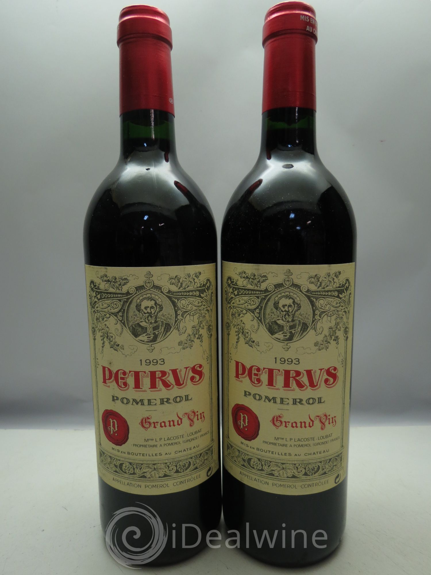 Petrus 1993 - Lot de 6 bouteilles - 2