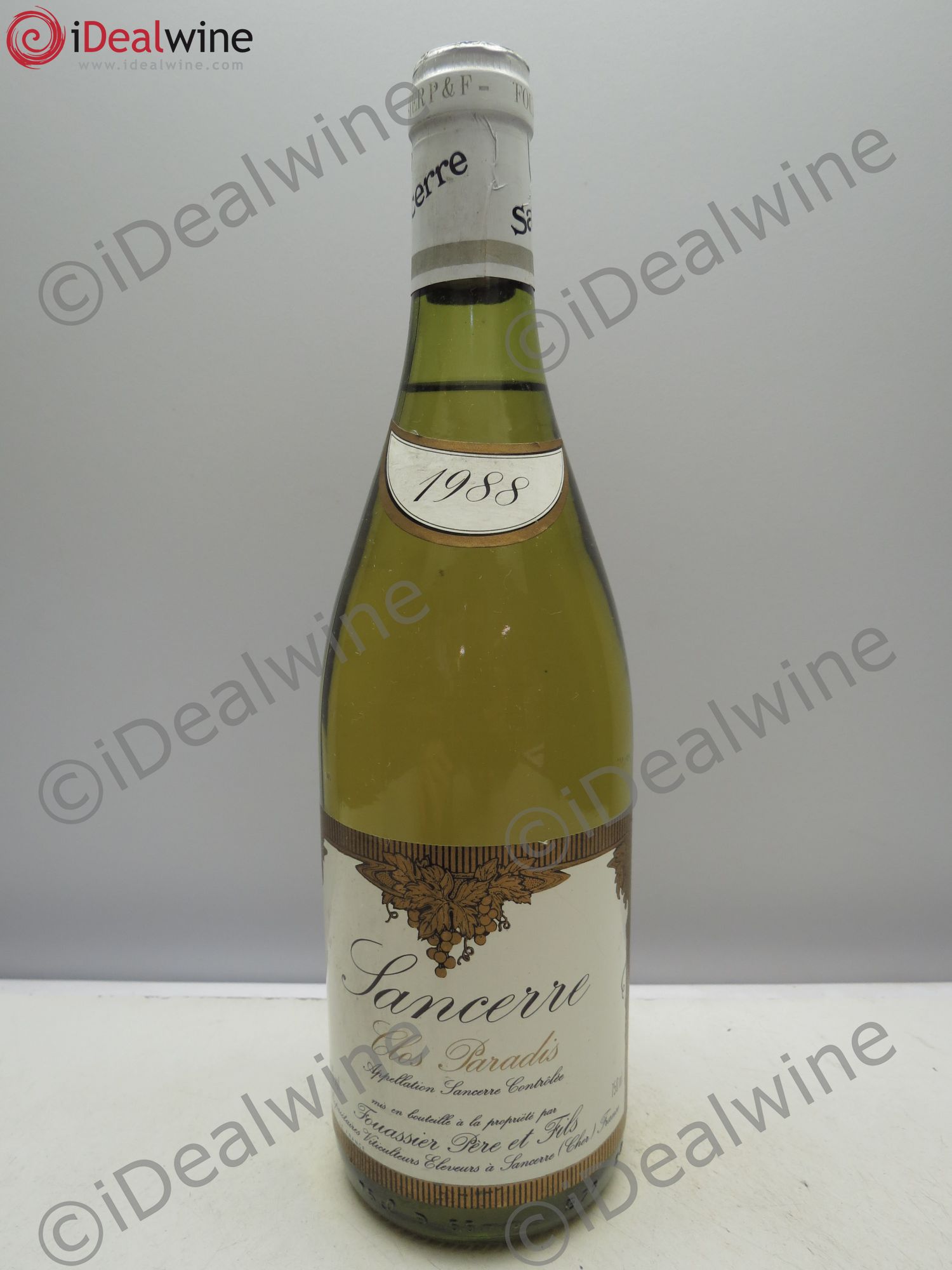 Sancerre Clos Paradis Fouassier Père & Fils 1988 - Posten von 1 Flasche - 0