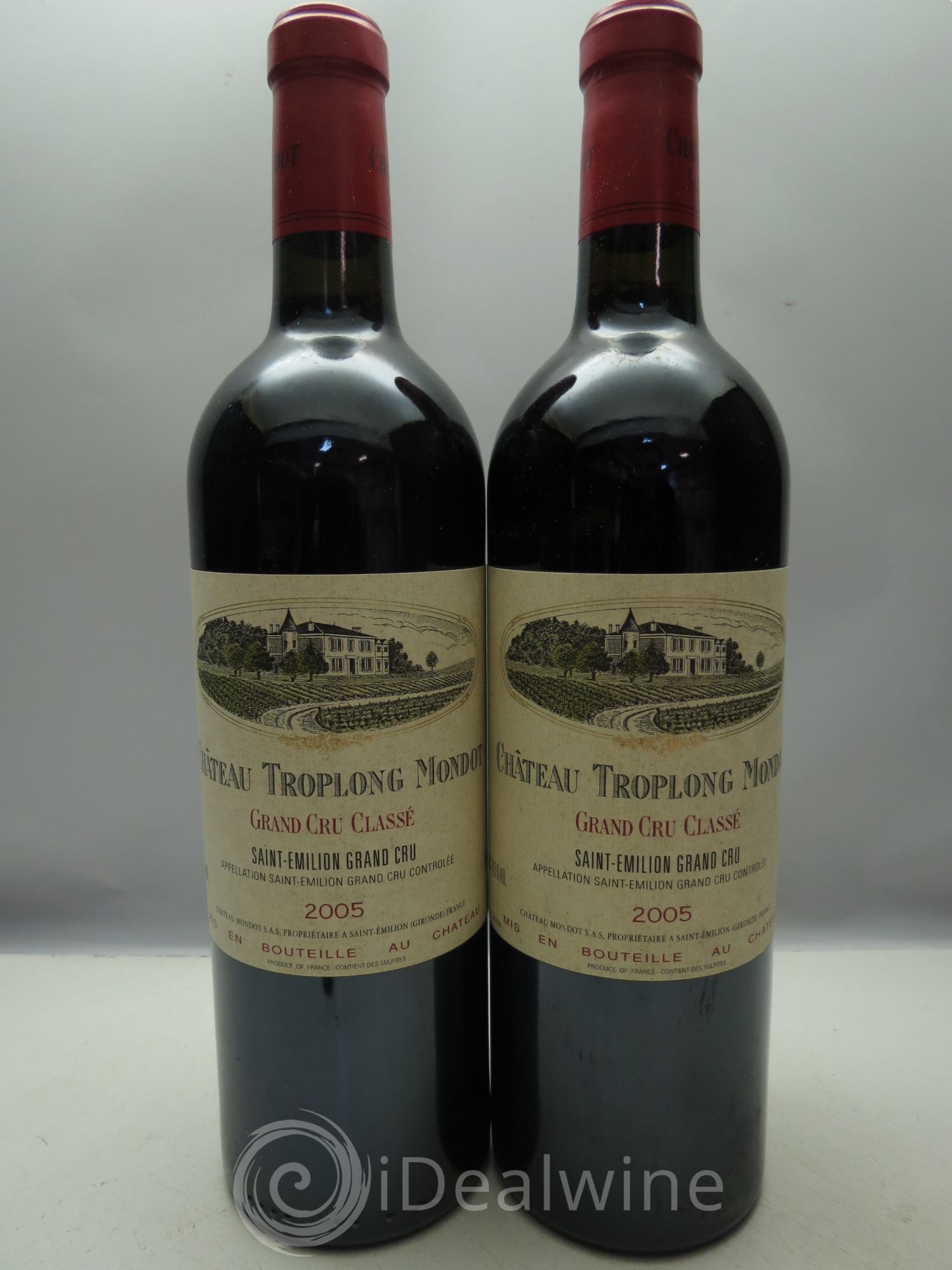 Château Troplong Mondot 1er Grand Cru Classé B 2005 - Lot de 12 bouteilles - 3