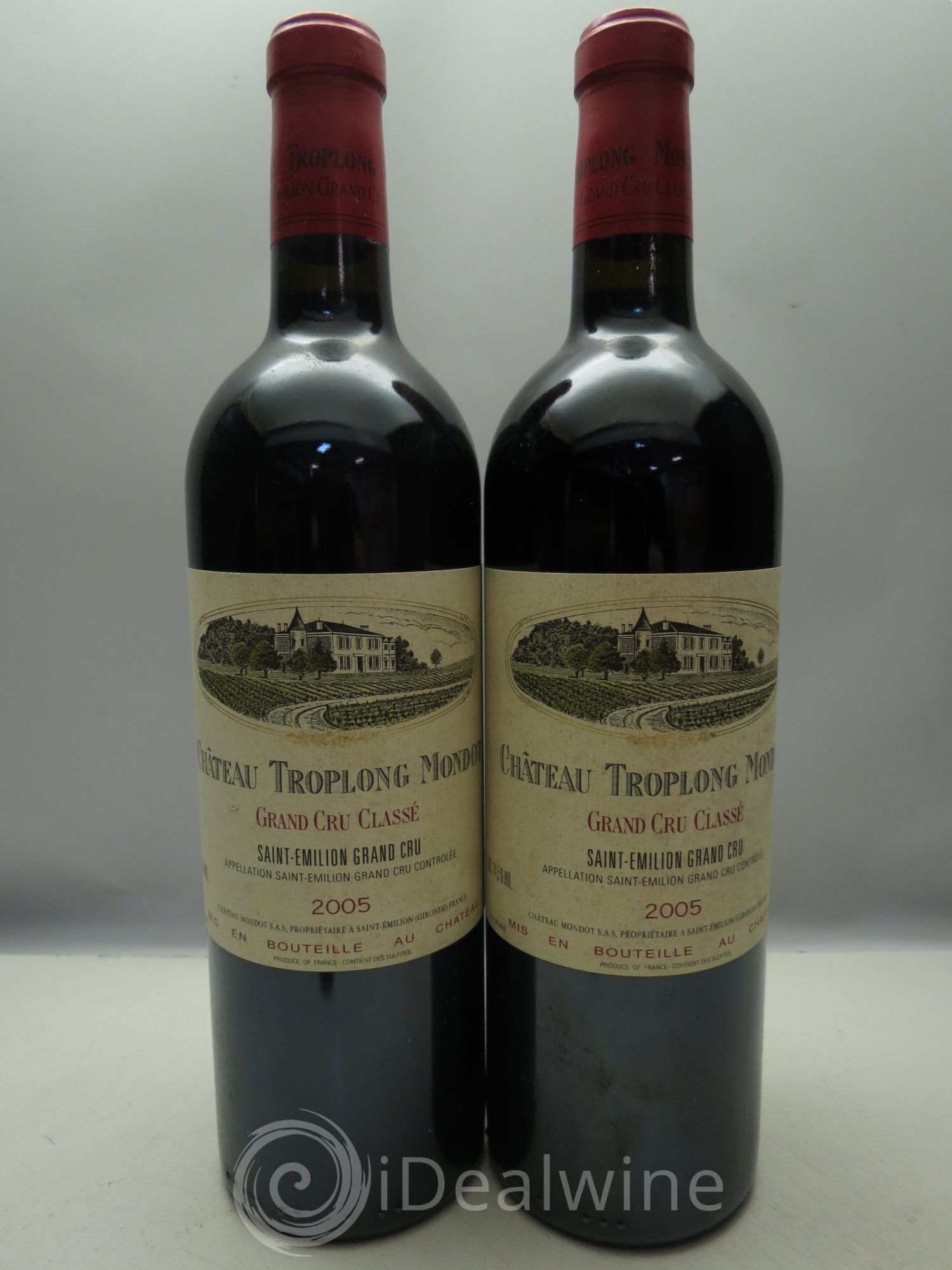 Château Troplong Mondot 1er Grand Cru Classé B 2005 - Lot de 12 bouteilles - 5