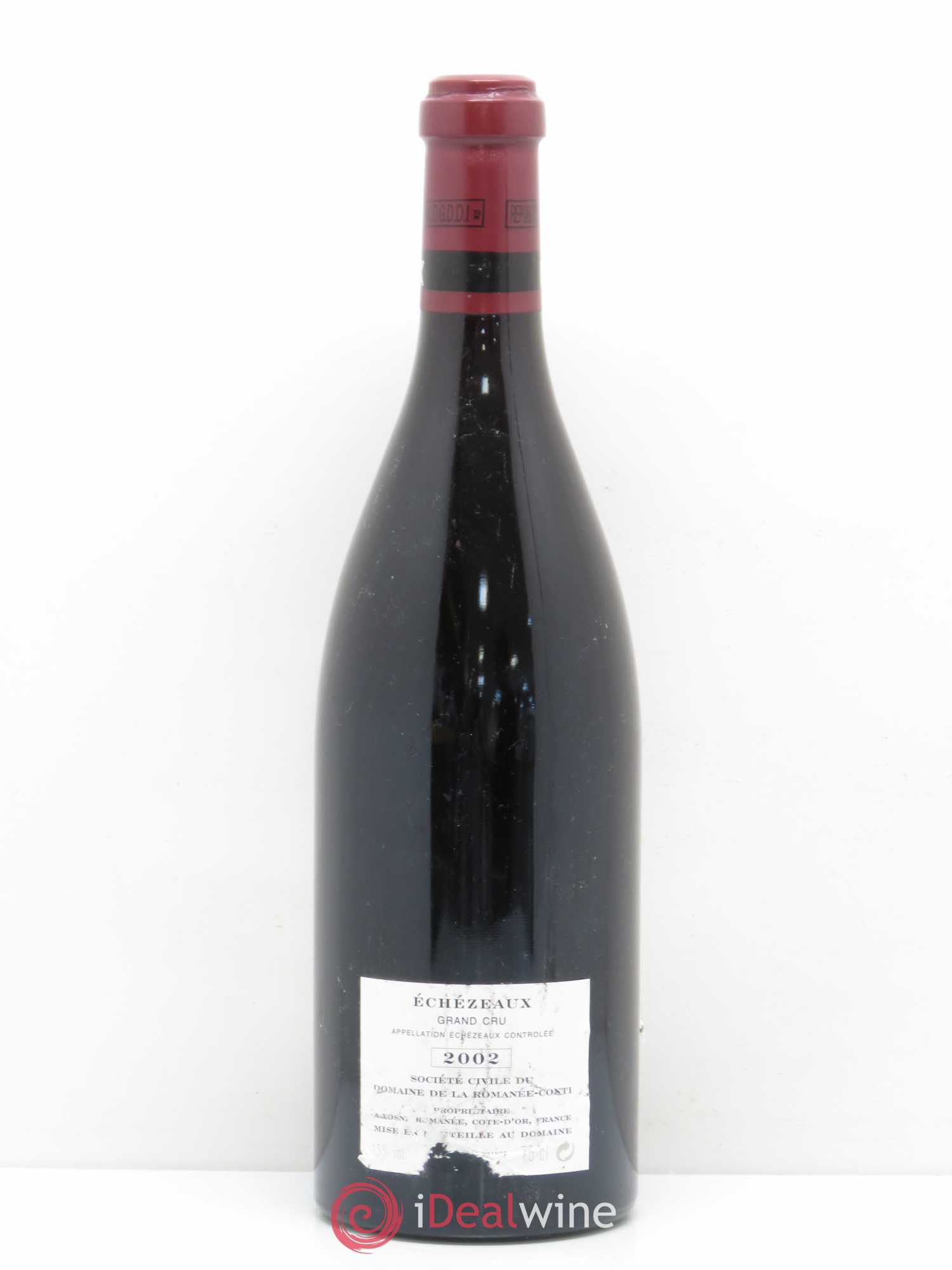 Echezeaux Grand Cru Domaine de la Romanée-Conti 2002 - Lot de 1 bouteille - 1
