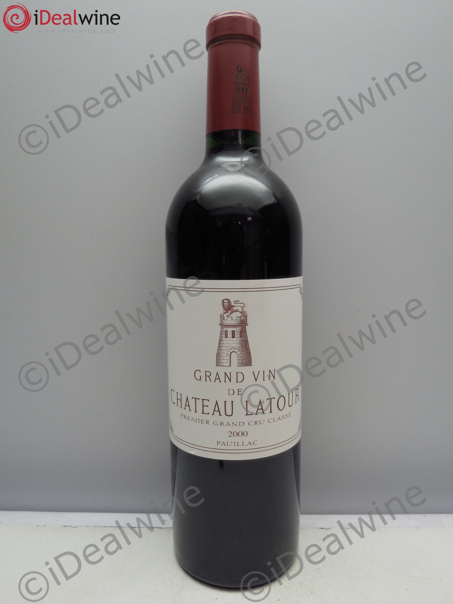 Château Latour 1er Grand Cru Classé 2000 - Lot de 1 bouteille - 0