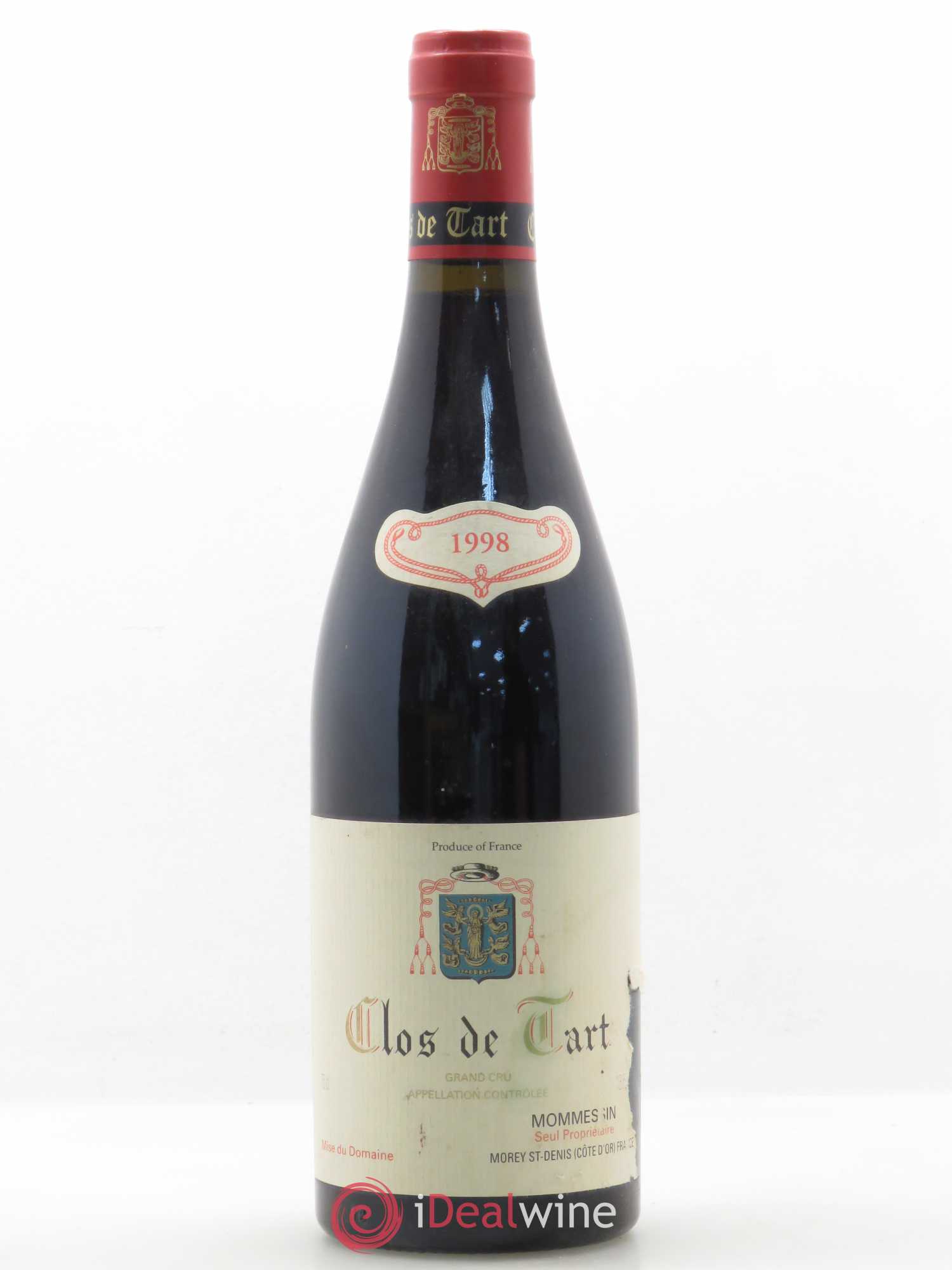 Clos de Tart Grand Cru Clos de Tart 1998 - Lot de 1 bouteille - 0