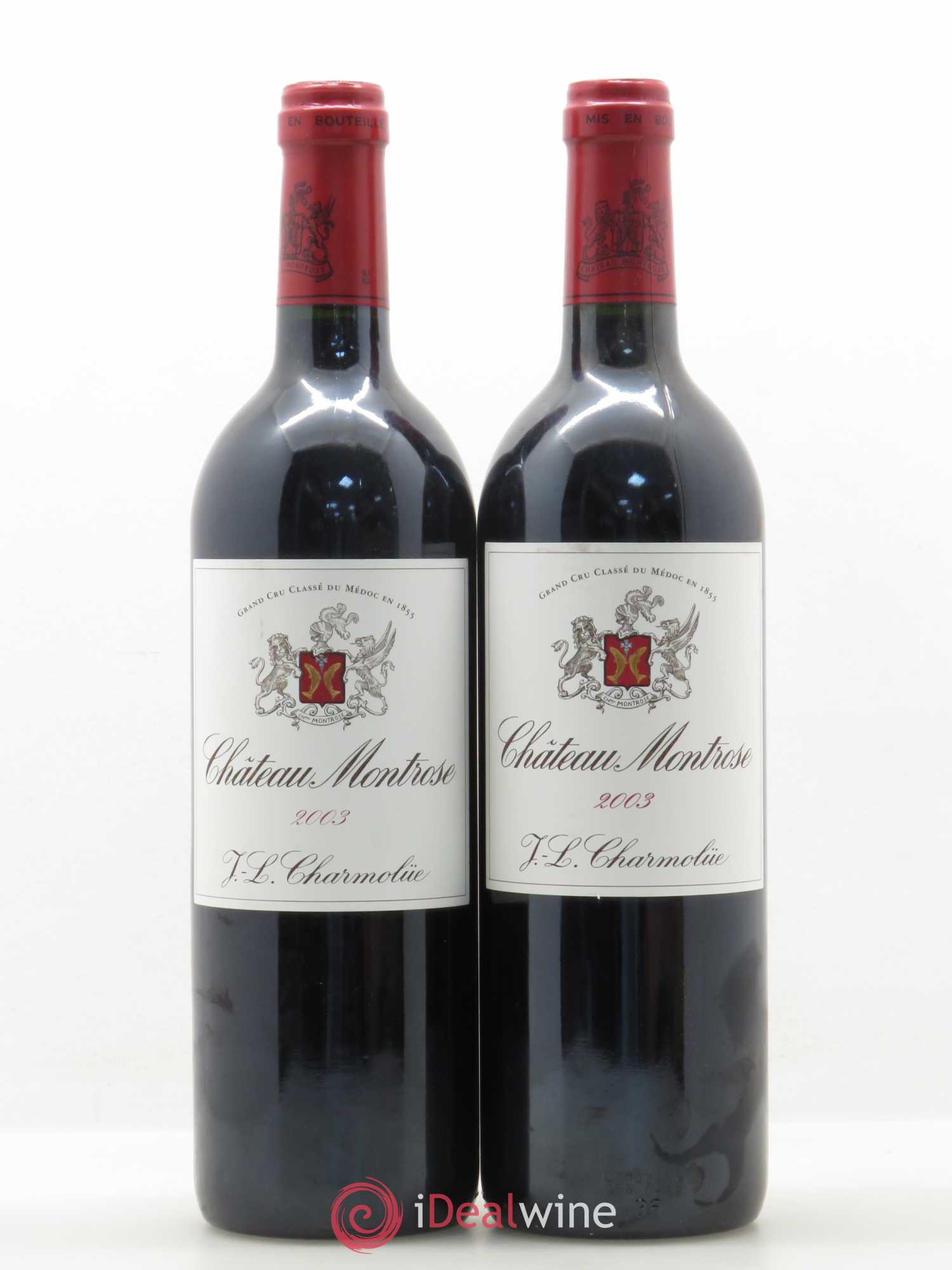 Château Montrose 2ème Grand Cru Classé 2003 - Lot de 2 bouteilles - 0