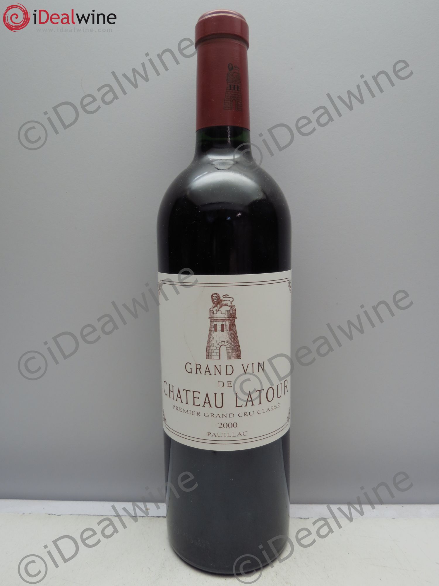 Château Latour 1er Grand Cru Classé 2000 - Lot de 1 bouteille - 0