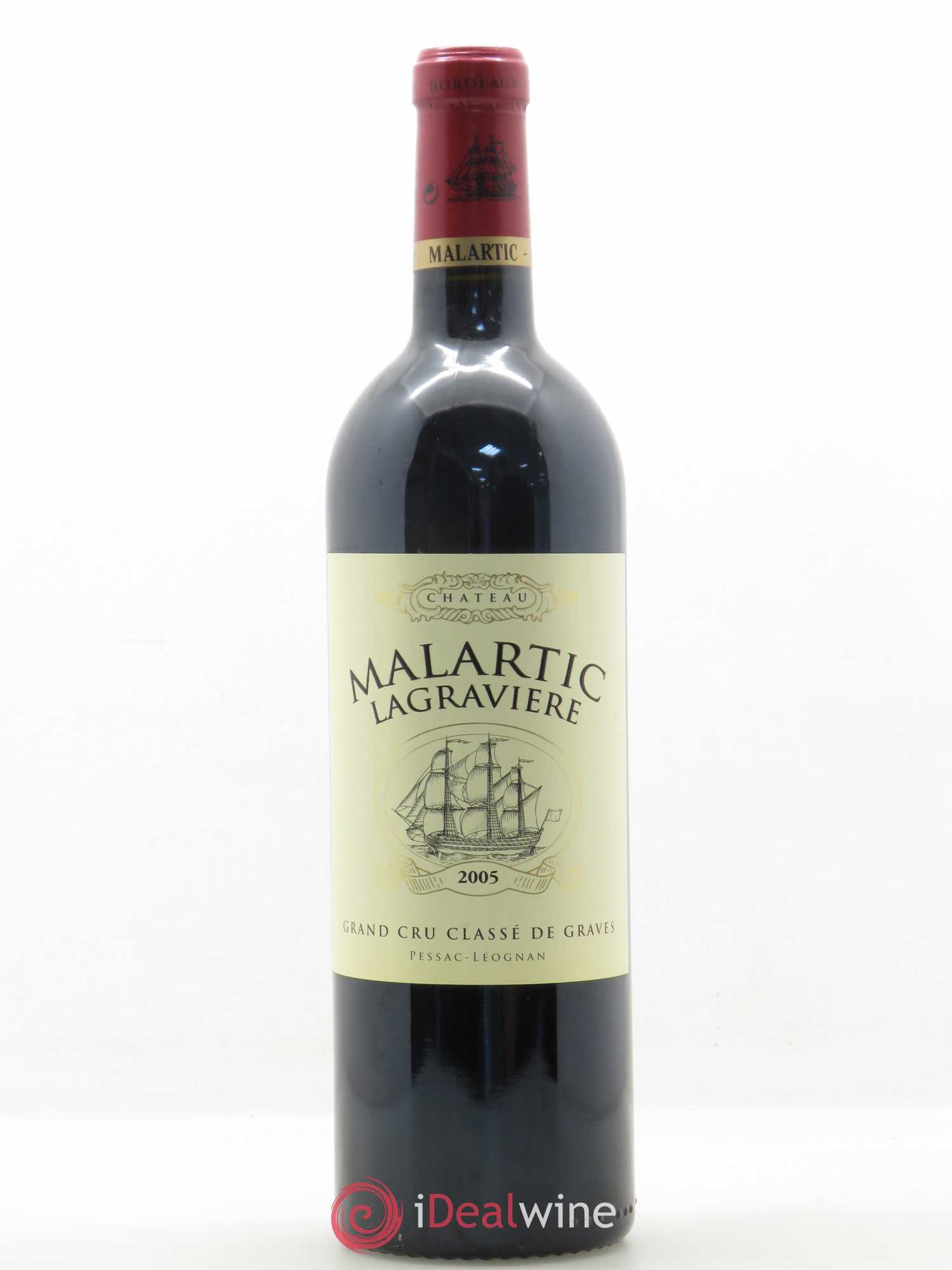 Château Malartic-Lagravière Cru Classé de Graves 2005 - Lot de 1 bouteille - 0