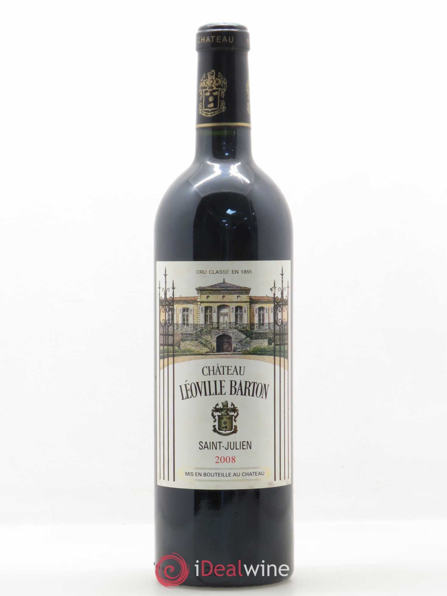 Château Léoville Barton 2ème Grand Cru Classé 2008 - Lot de 1 bouteille - 0
