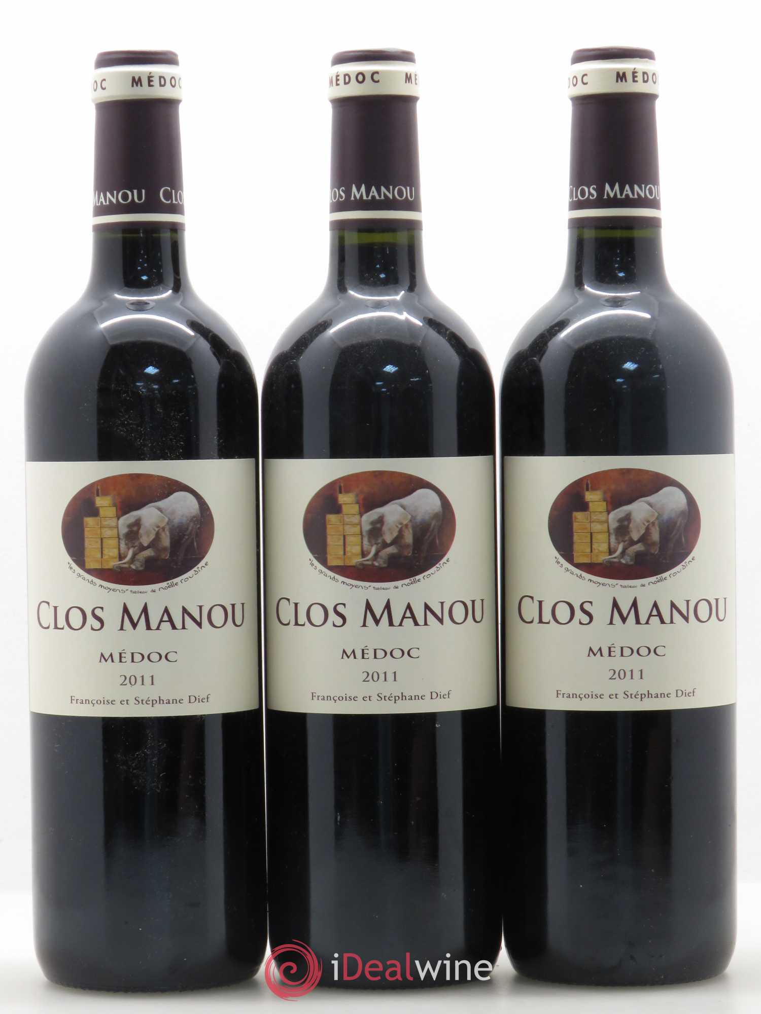Clos Manou 2011 - Lot de 3 bouteilles - 0