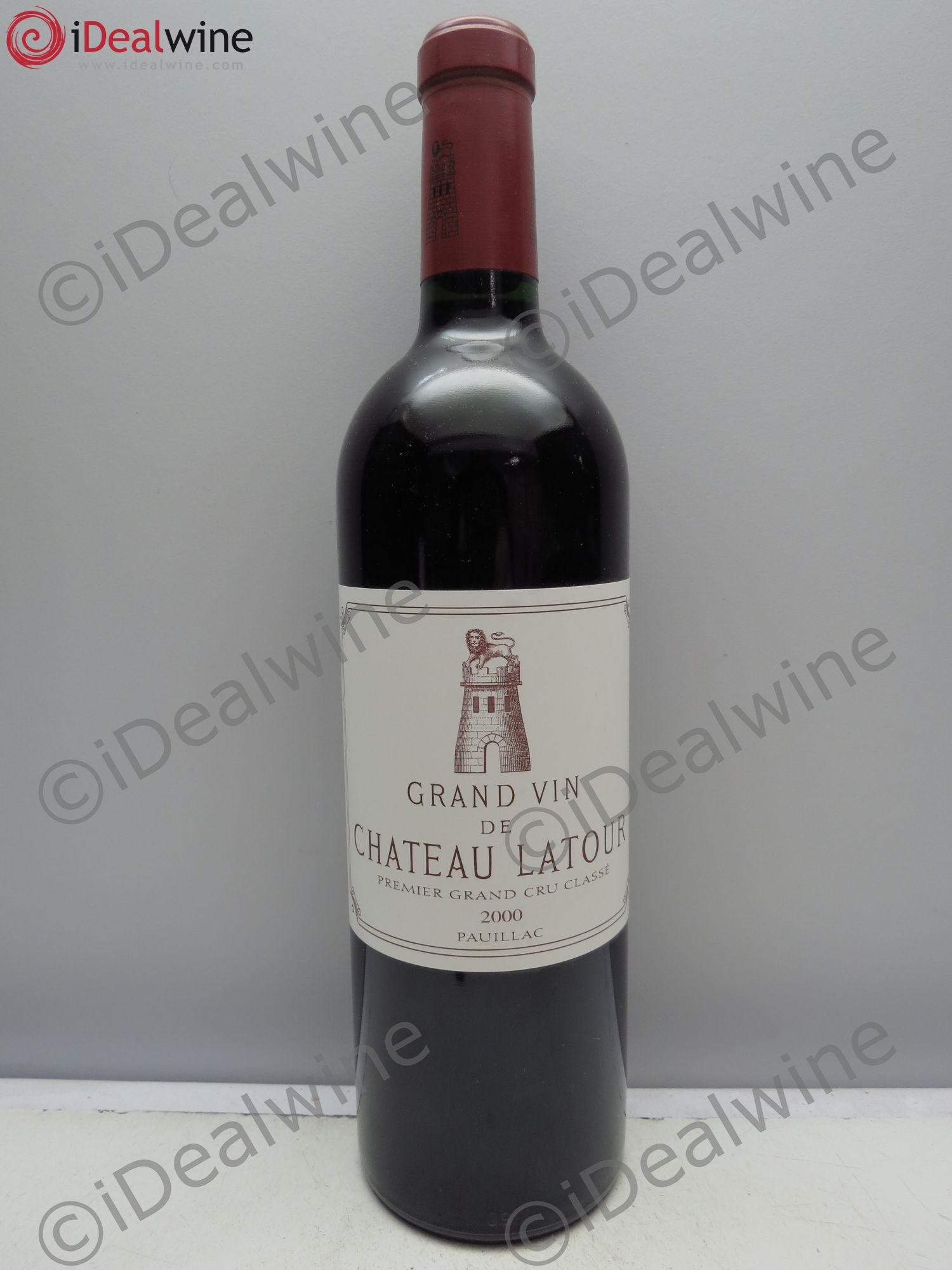 Château Latour 1er Grand Cru Classé 2000 - Lot de 1 bouteille - 0