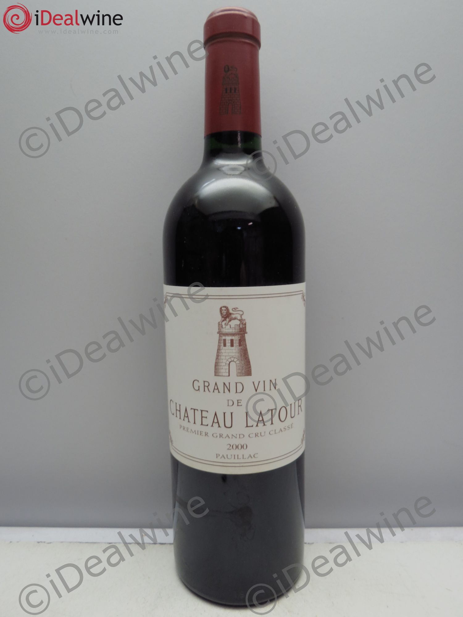 Château Latour 1er Grand Cru Classé 2000 - Lot de 1 bouteille - 0