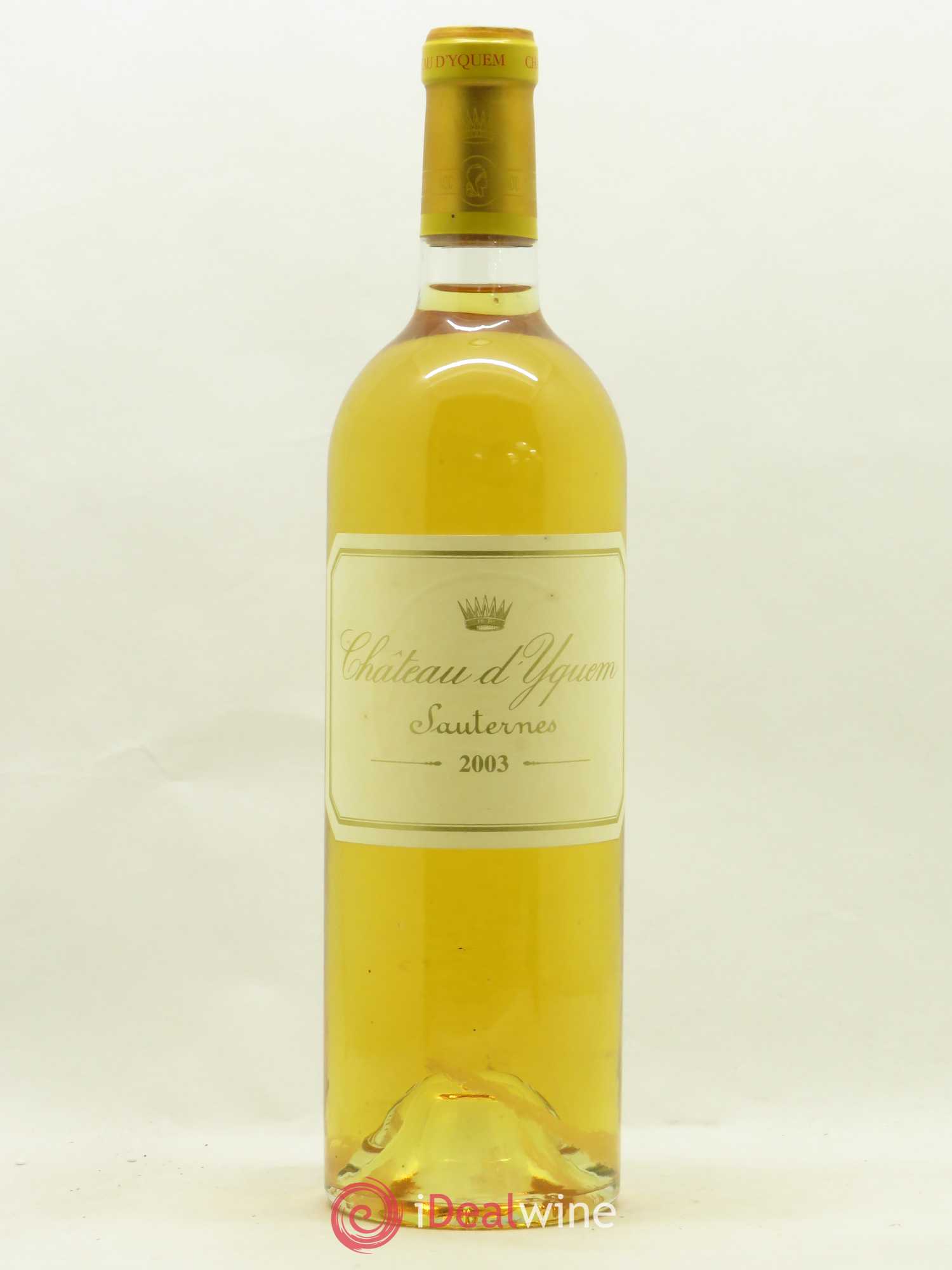 Château d' Yquem 1er Cru Classé Supérieur 2003 - Lotto di 1 bottiglia - 0