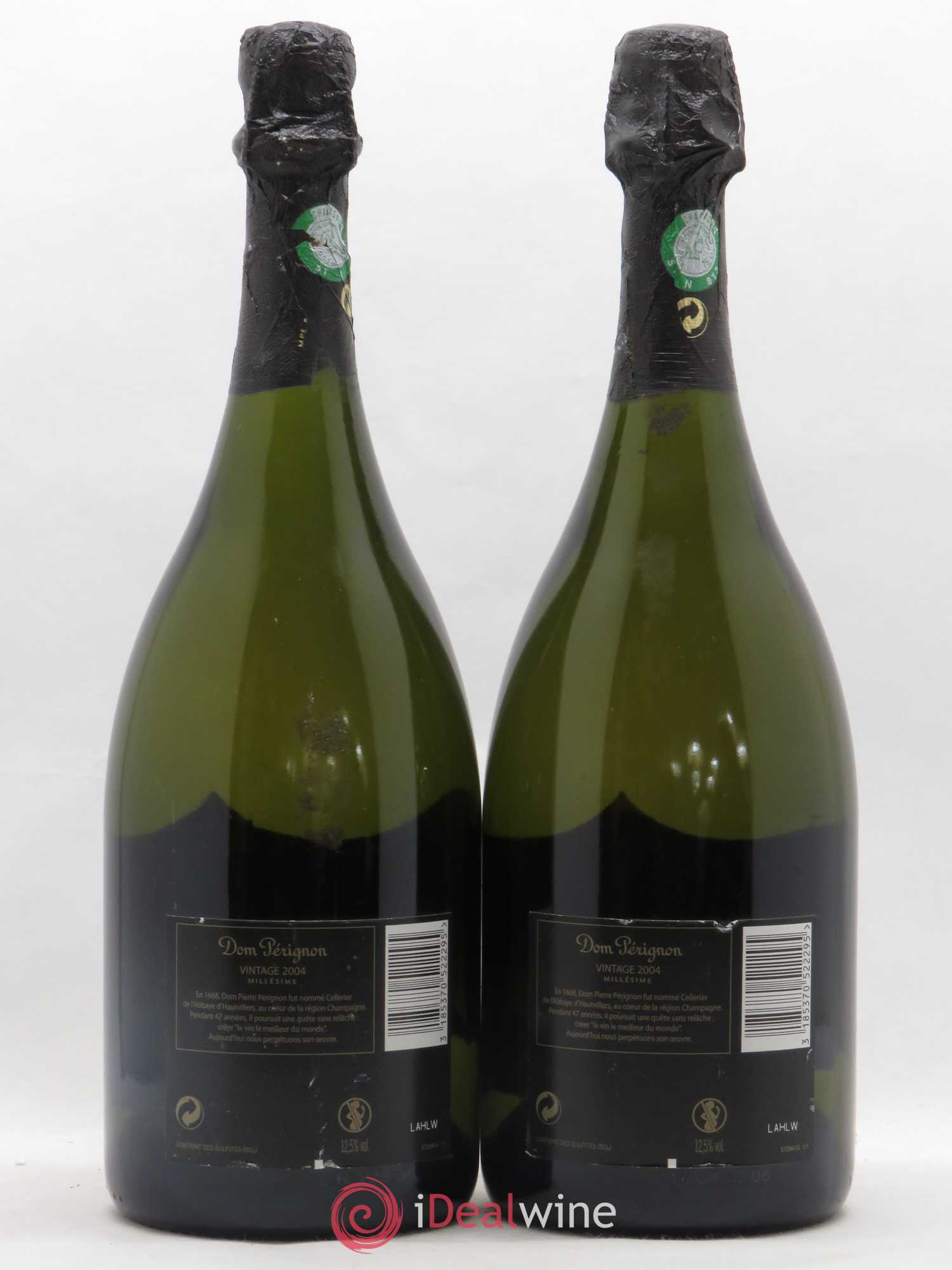 Brut Dom Pérignon 2004 - Lot de 2 bouteilles - 1
