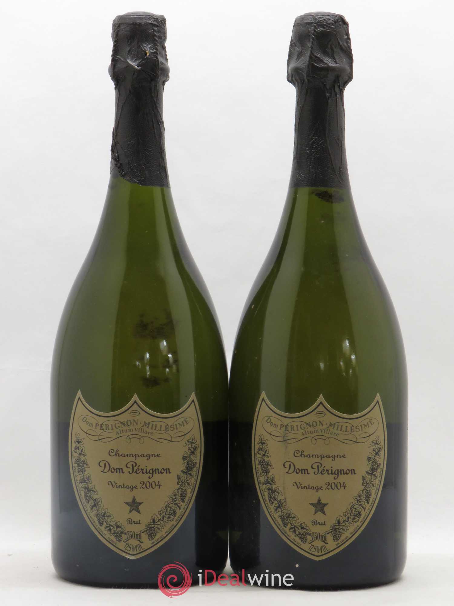 Brut Dom Pérignon 2004 - Lot de 2 bouteilles - 0