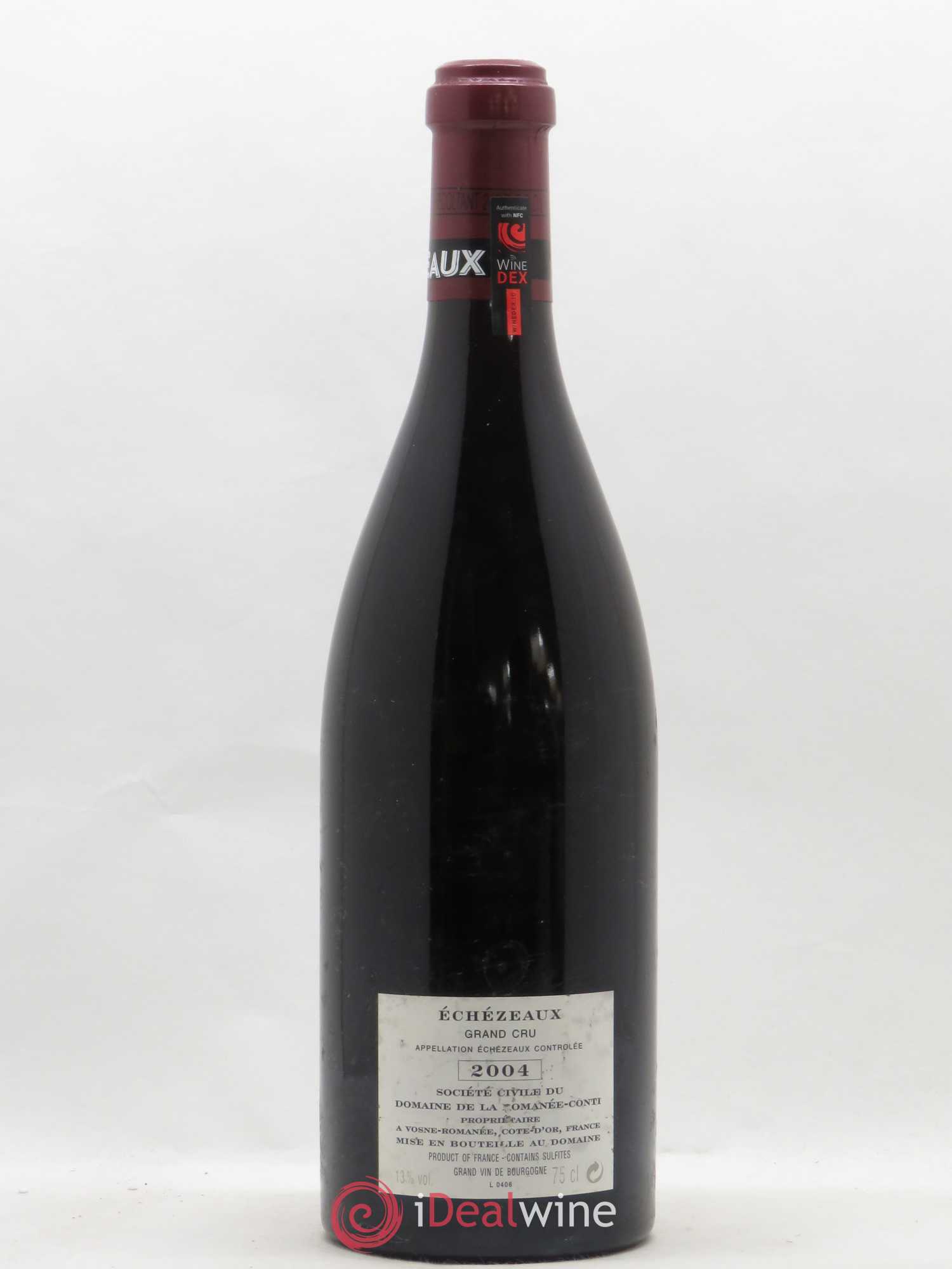 Echezeaux Grand Cru Domaine de la Romanée-Conti 2004 - Lot de 1 bouteille - 1