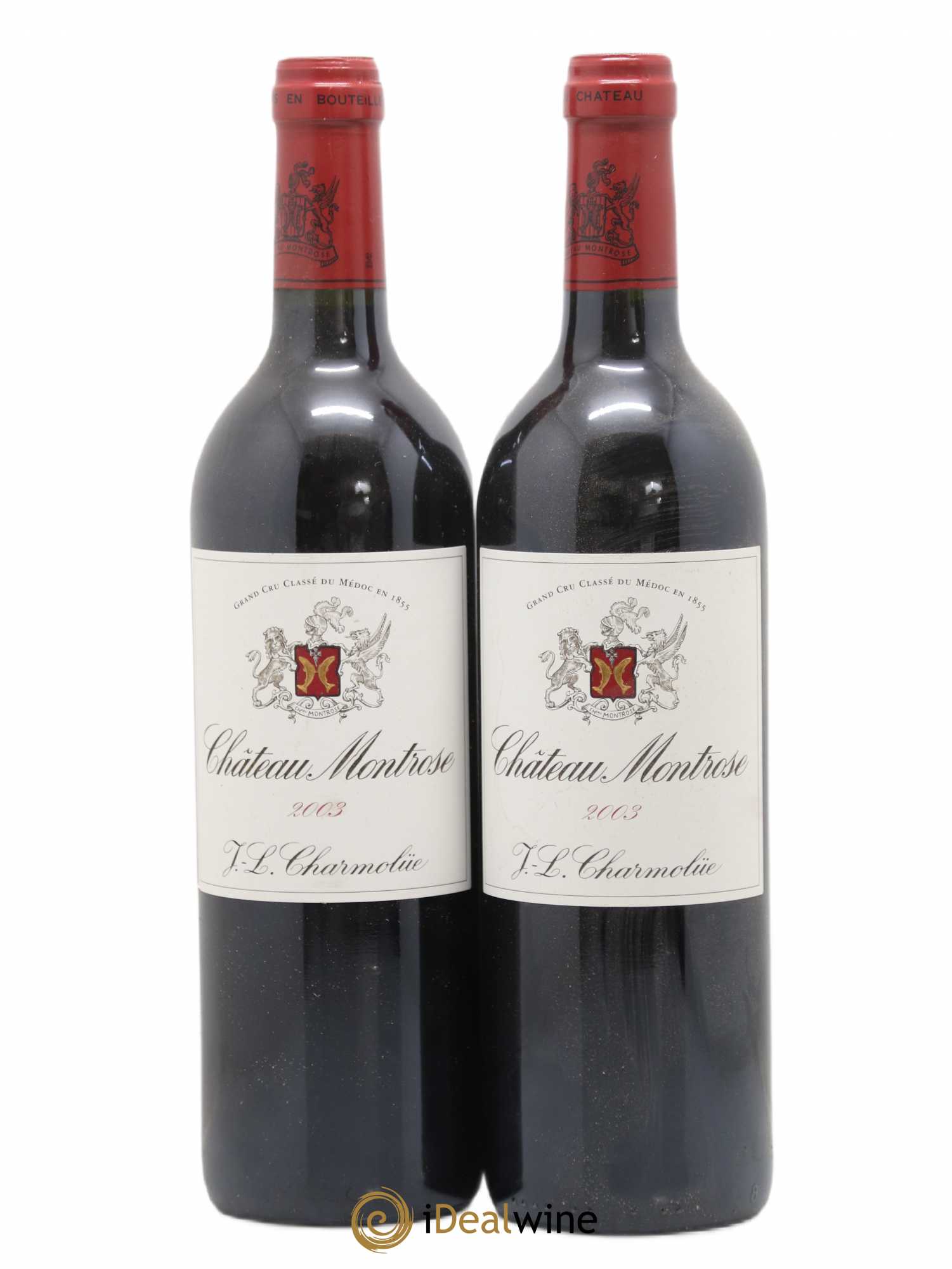 Château Montrose 2ème Grand Cru Classé 2003 - Lot de 2 bouteilles - 0