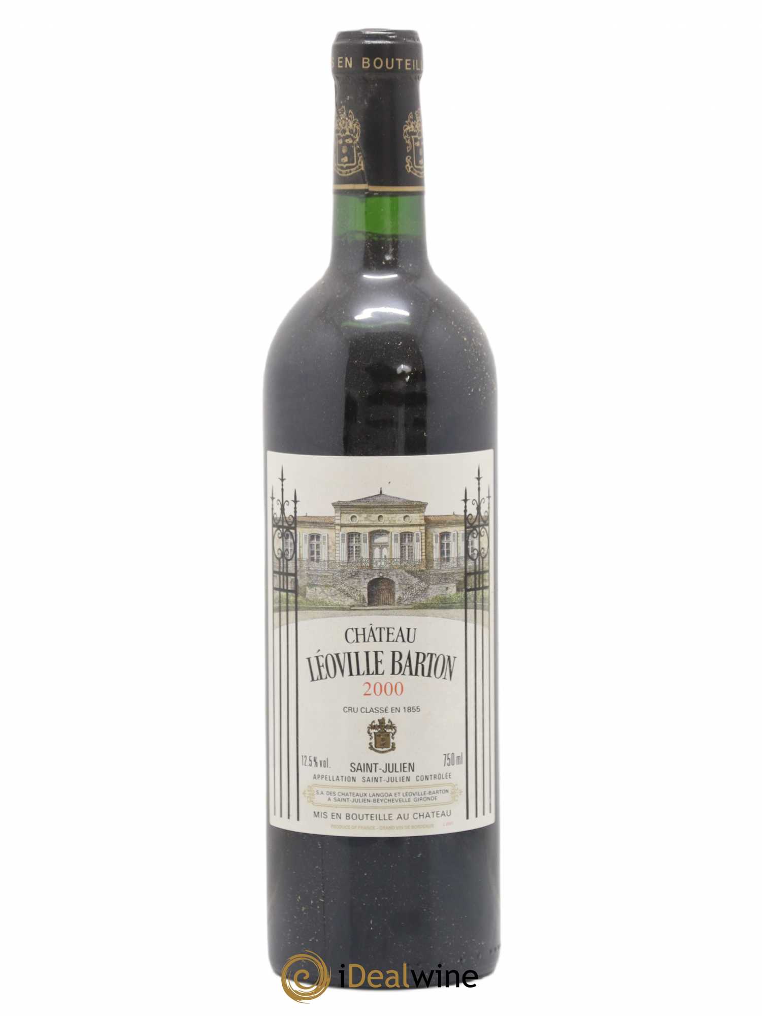 Château Léoville Barton 2ème Grand Cru Classé 2000 - Lot de 1 bouteille - 0