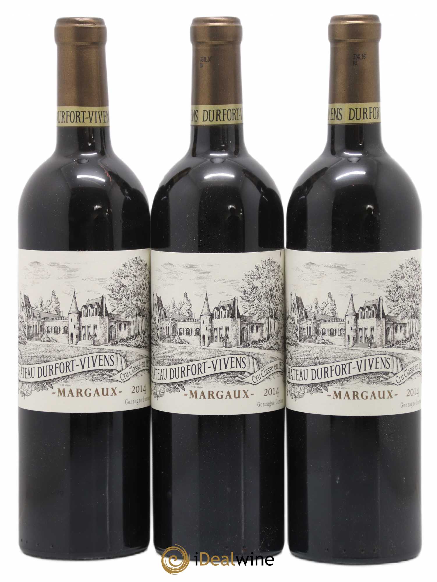Château Durfort Vivens 2ème Grand Cru Classé 2014 - Lot de 3 bouteilles - 0