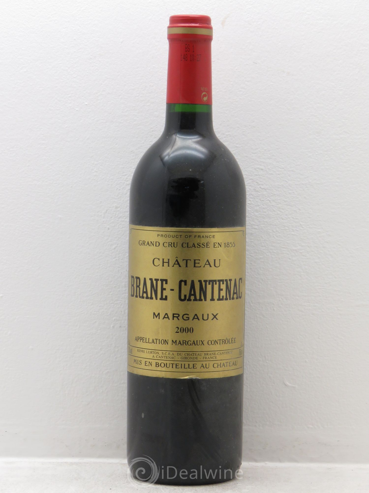 Château Brane Cantenac 2ème Grand Cru Classé 2000 - Lot de 12 bouteilles - 0