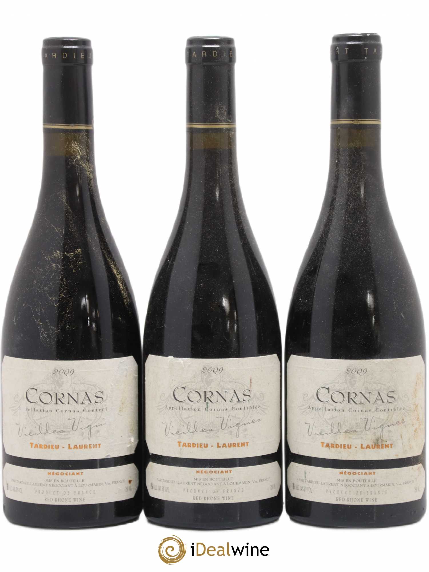 Cornas Vieilles vignes Maison Tardieu-Laurent 2009 - Lot de 3 bouteilles - 0