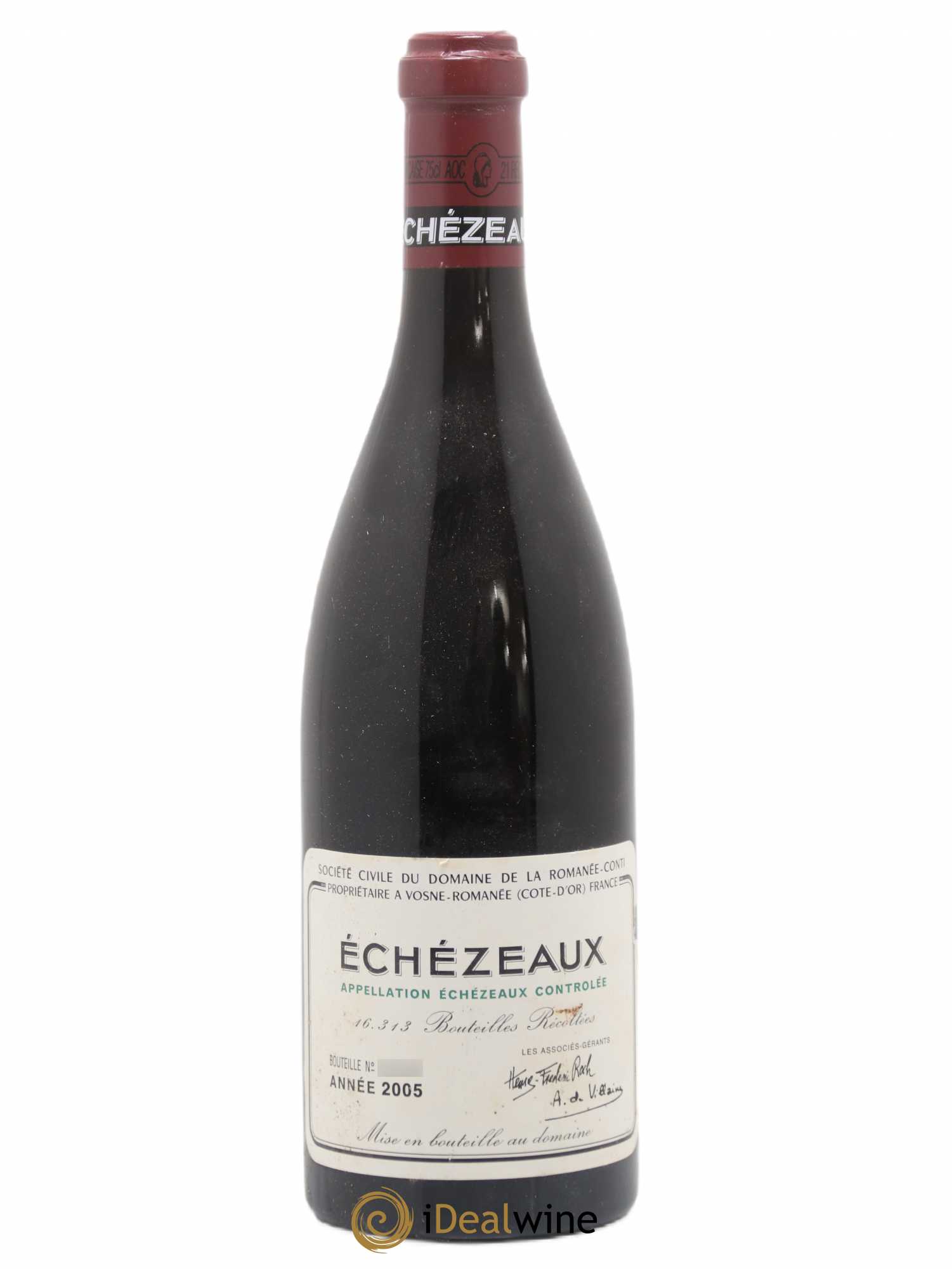 Echezeaux Grand Cru Domaine de la Romanée-Conti 2005 - Lot de 1 bouteille - 0
