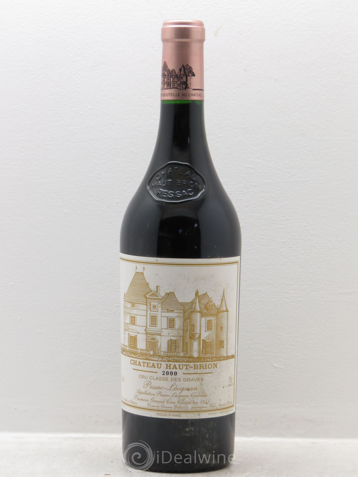Château Haut Brion 1er Grand Cru Classé 2000 - Lot de 1 bouteille - 0