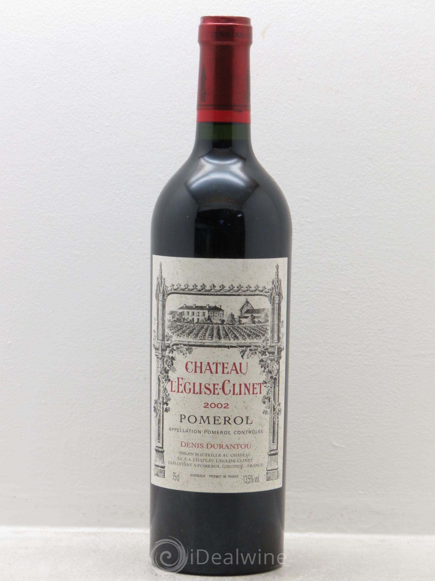 Château l' Église Clinet 2002 - Lot de 1 bouteille - 0