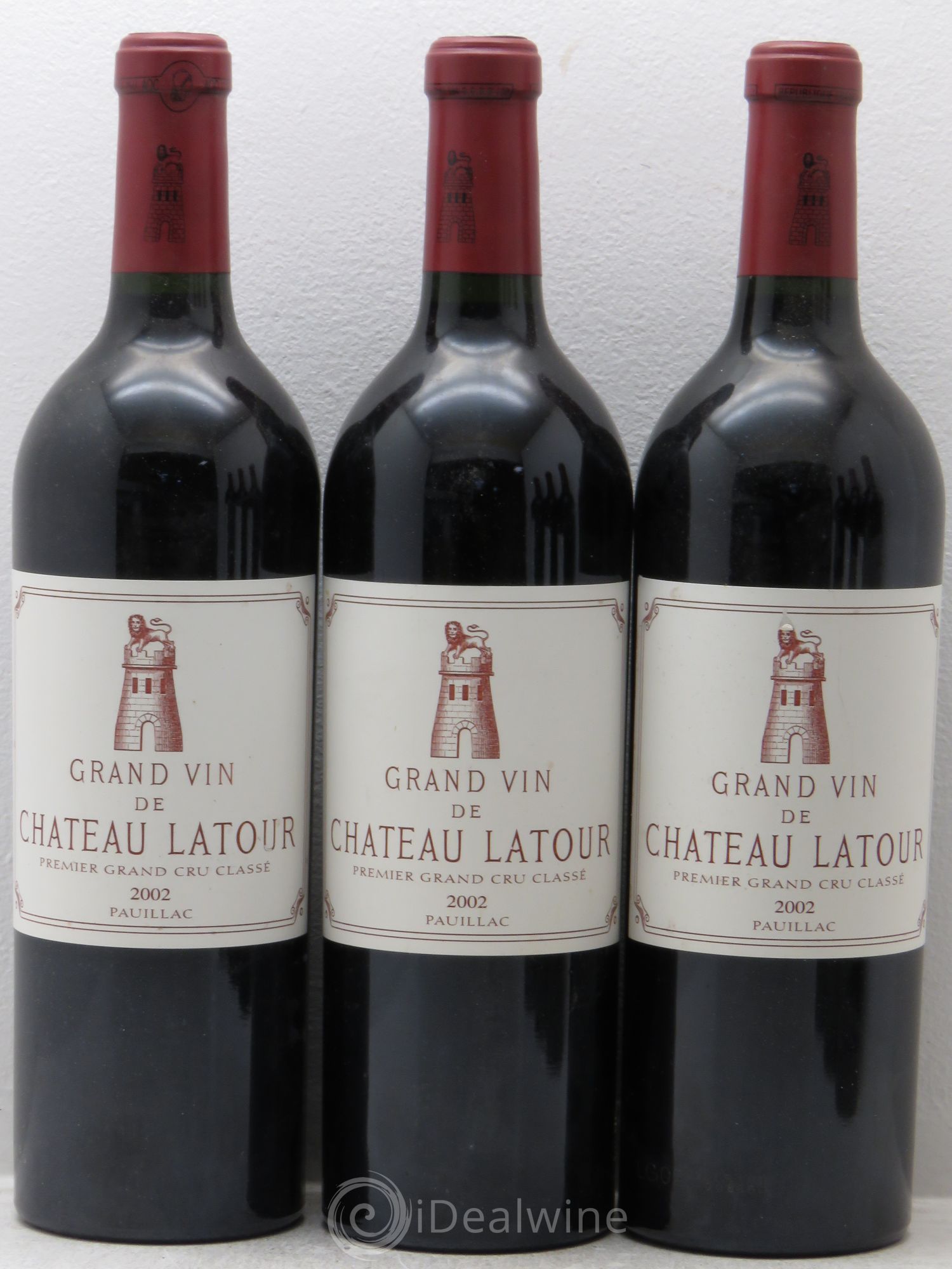 Château Latour 1er Grand Cru Classé 2002 - Lot de 6 bouteilles - 1