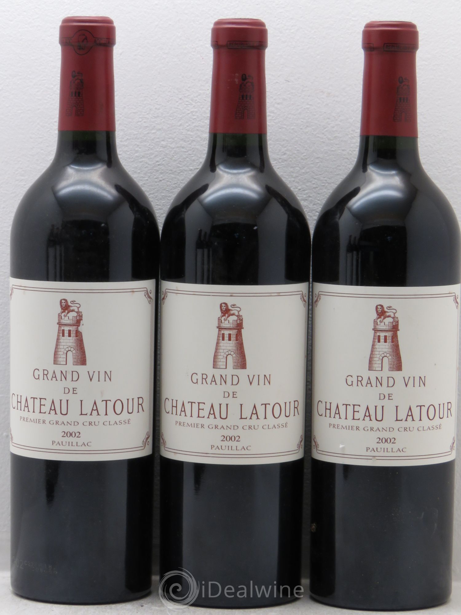 Château Latour 1er Grand Cru Classé 2002 - Lot de 6 bouteilles - 2