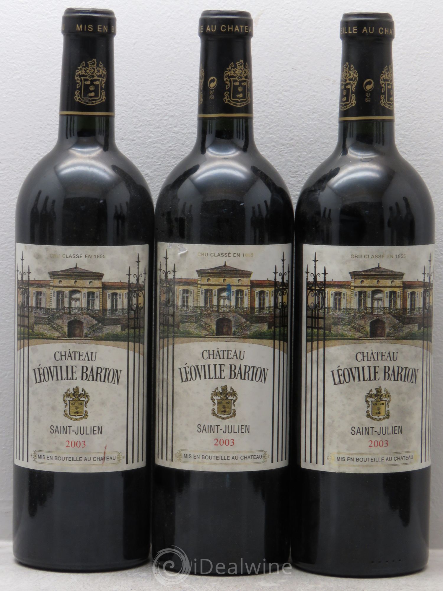 Château Léoville Barton 2ème Grand Cru Classé 2003 - Lot de 12 bouteilles - 2