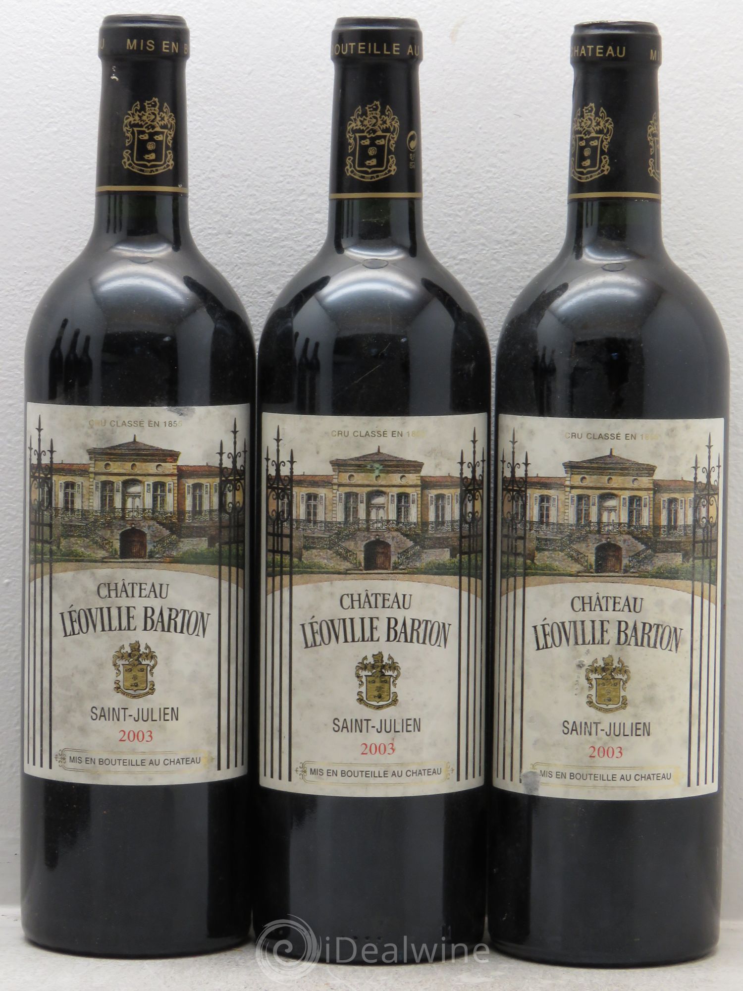 Château Léoville Barton 2ème Grand Cru Classé 2003 - Lot de 12 bouteilles - 3