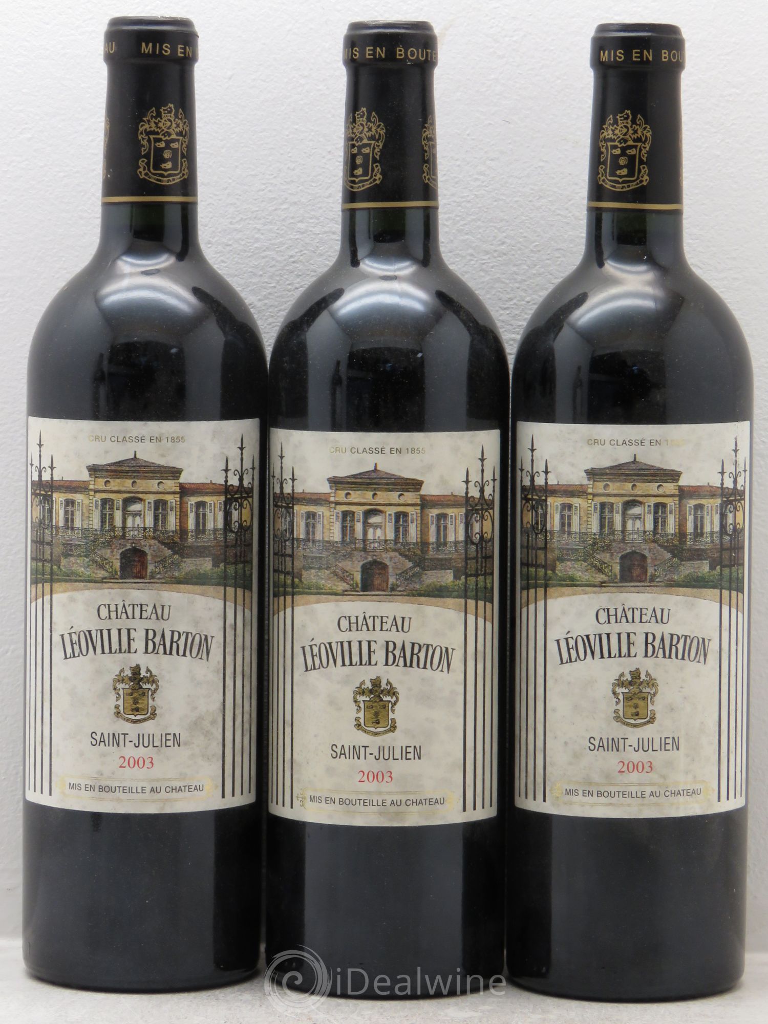 Château Léoville Barton 2ème Grand Cru Classé 2003 - Lot de 12 bouteilles - 4