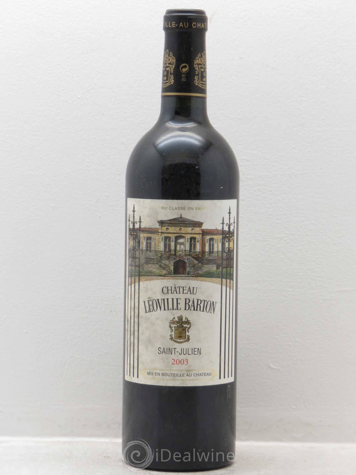 Château Léoville Barton 2ème Grand Cru Classé 2003 - Lot de 1 bouteille - 0
