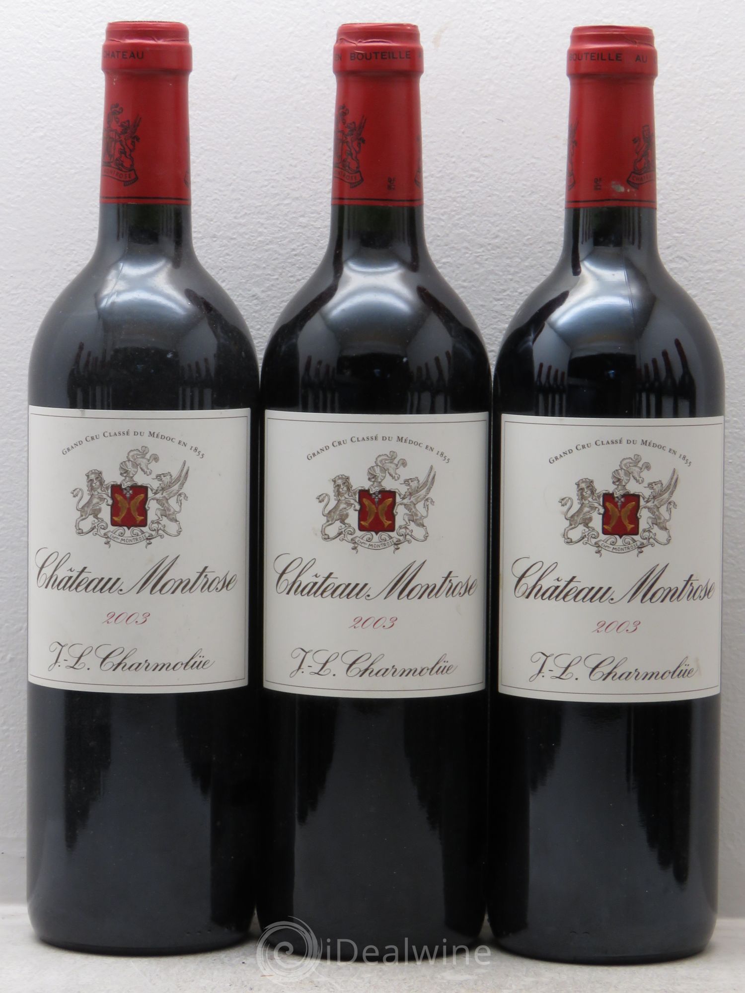 Château Montrose 2ème Grand Cru Classé 2003 - Lot de 12 bouteilles - 1