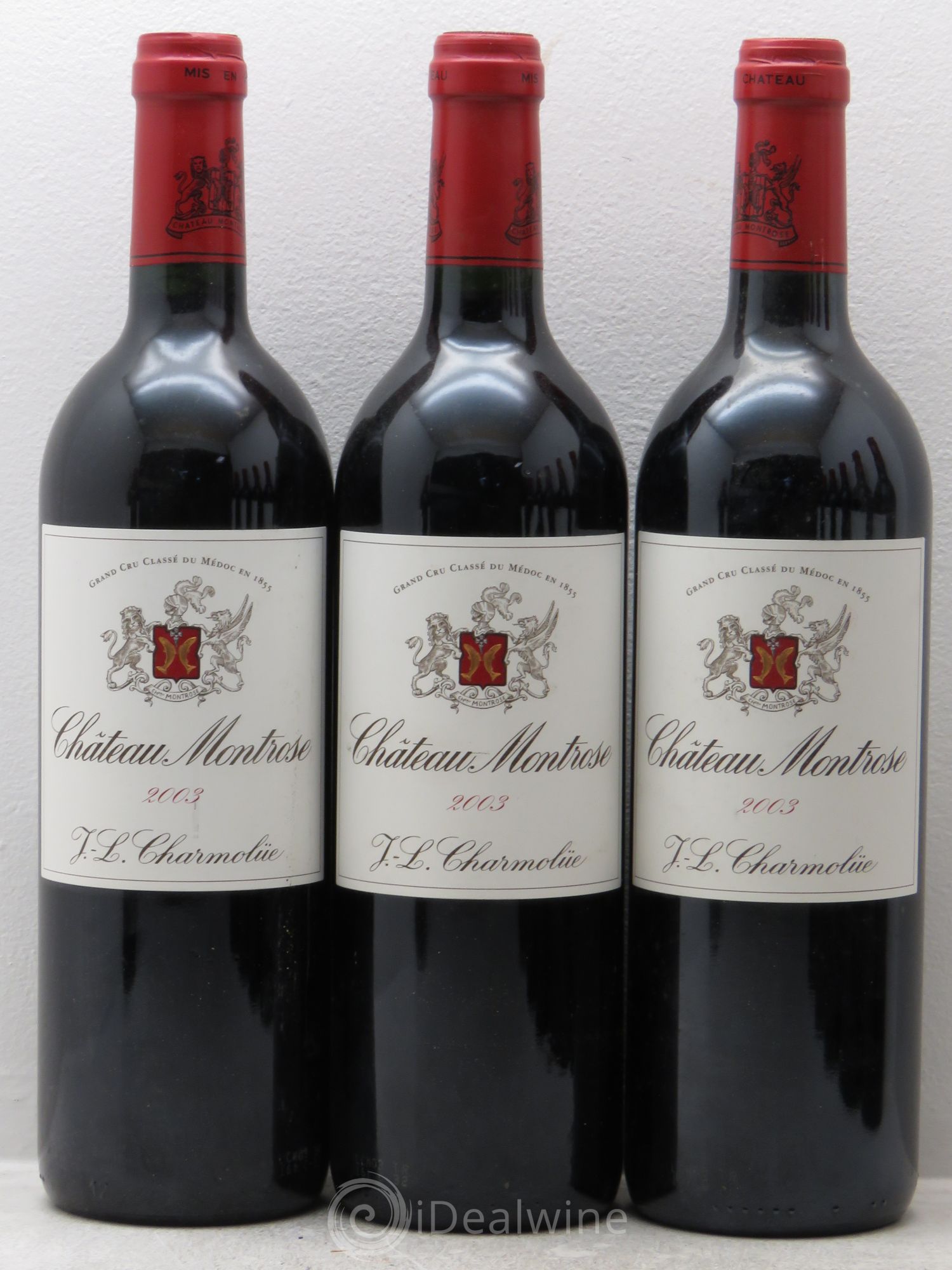 Château Montrose 2ème Grand Cru Classé 2003 - Lot de 12 bouteilles - 2